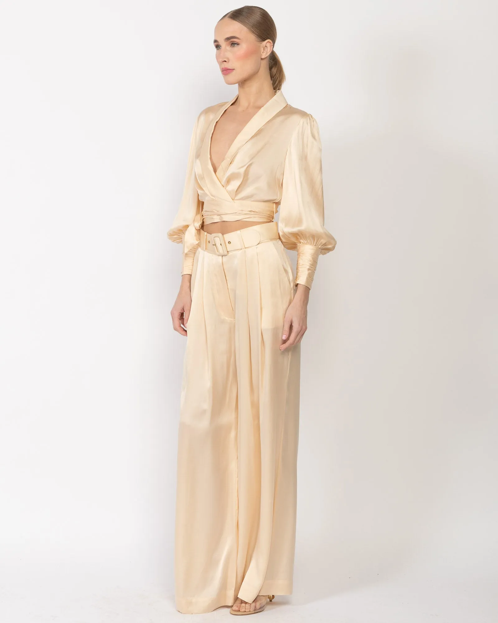 Silk Tuck Pant sold by TNT Fashion product image thumbnail 4