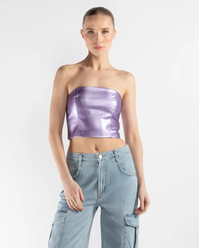 Embossed Corset Top sold by TNT Fashion
