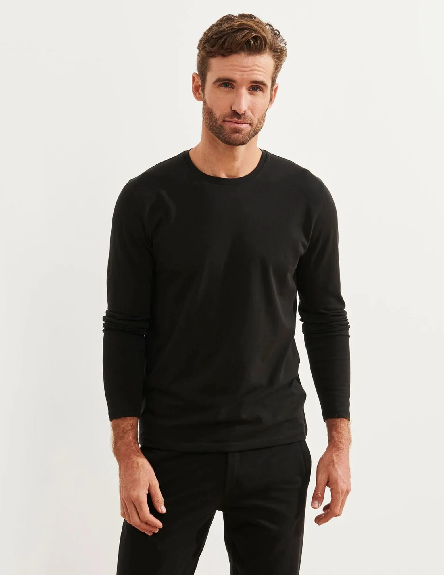 Long Sleeve Crew Neck Shirt sold by TNT Fashion product image thumbnail 4