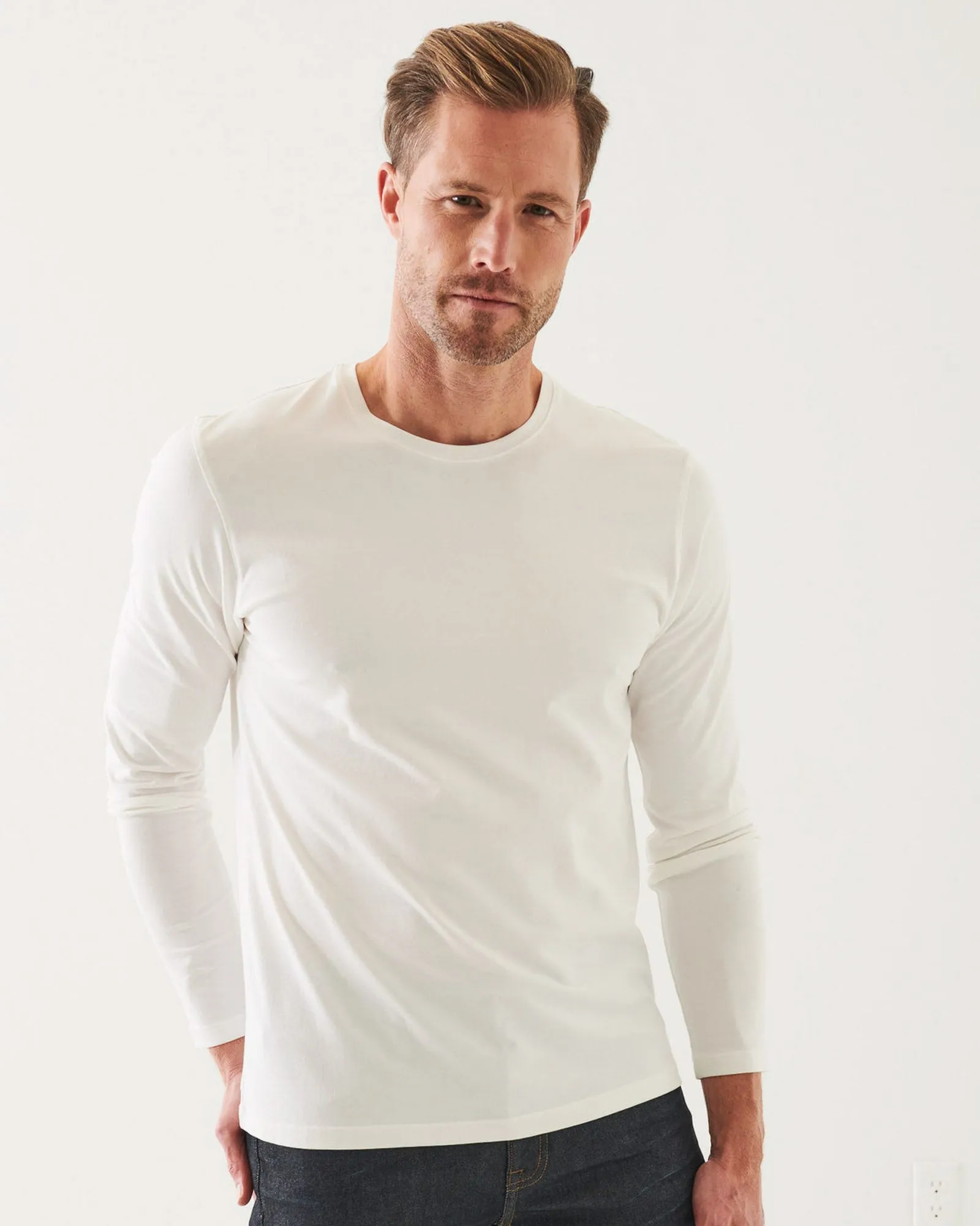 Long Sleeve Crew Neck Shirt sold by TNT Fashion product image thumbnail 3