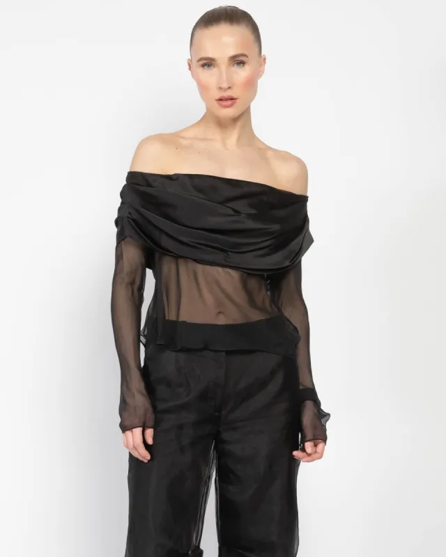 Vilencia Veil Top sold by TNT Fashion