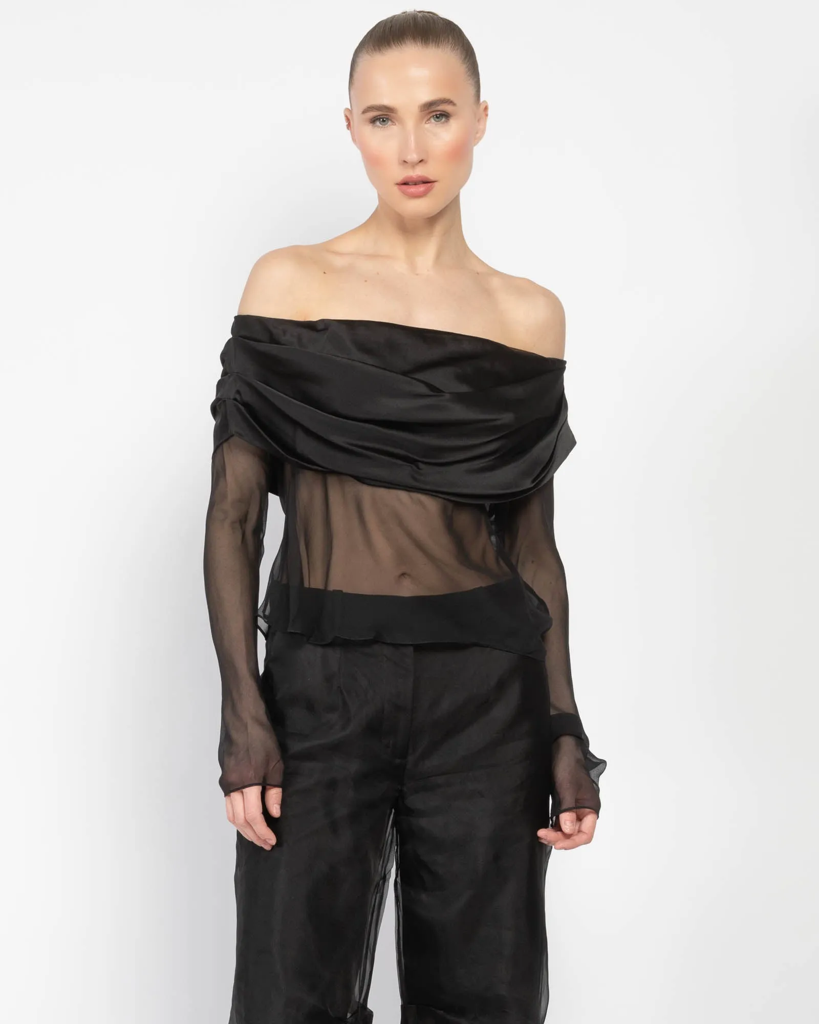 Vilencia Veil Top sold by TNT Fashion