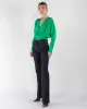 Habotai V-Neck Blouse sold by TNT Fashion