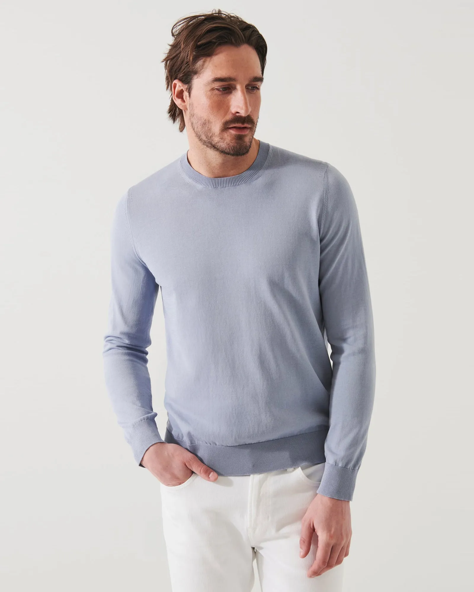 Mercerized Crewneck sold by TNT Fashion product image thumbnail 2