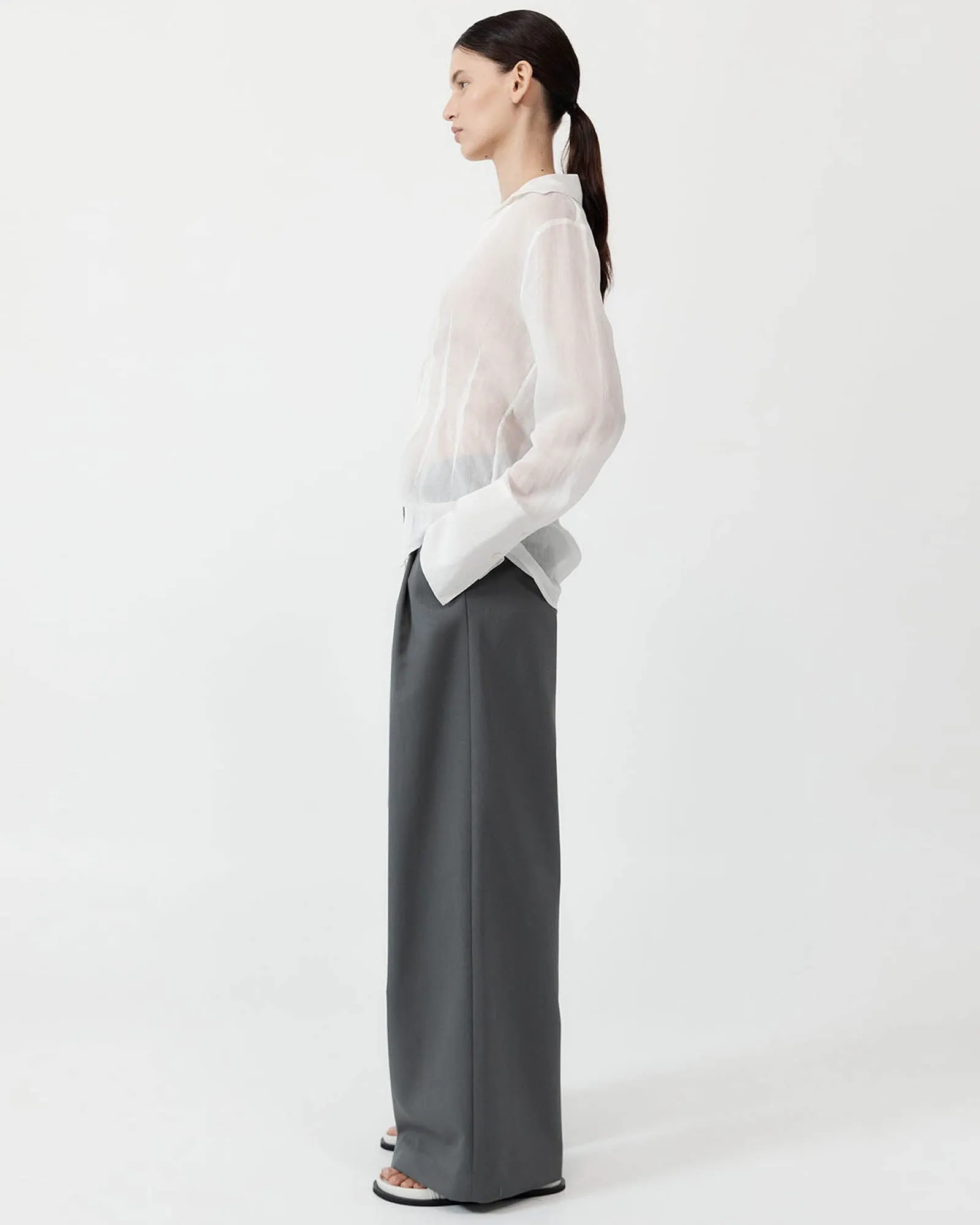 Linen Tie Top sold by TNT Fashion product image thumbnail 4