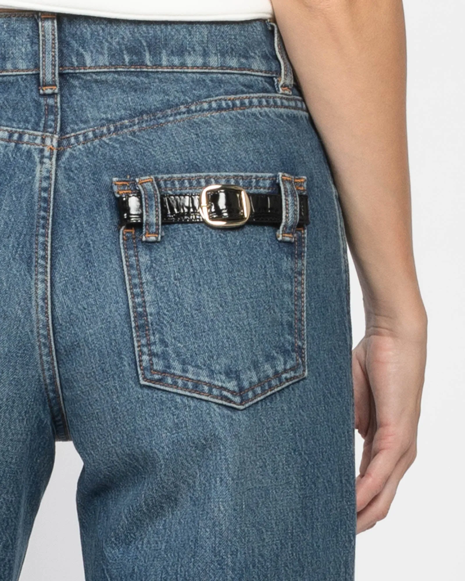 Wide Leg Denim Pants sold by TNT Fashion product image thumbnail 5