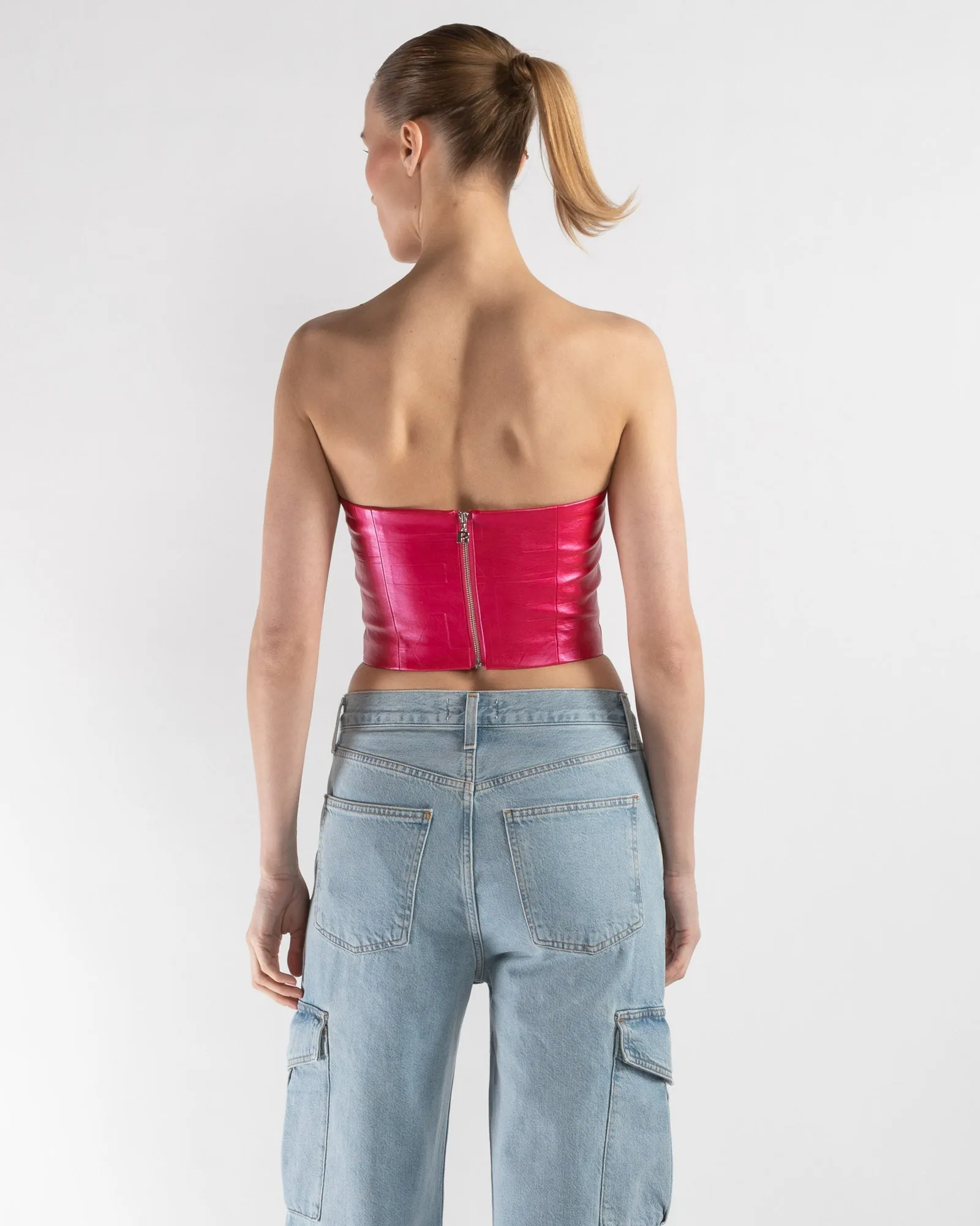 Embossed Corset Top sold by TNT Fashion product image thumbnail 5