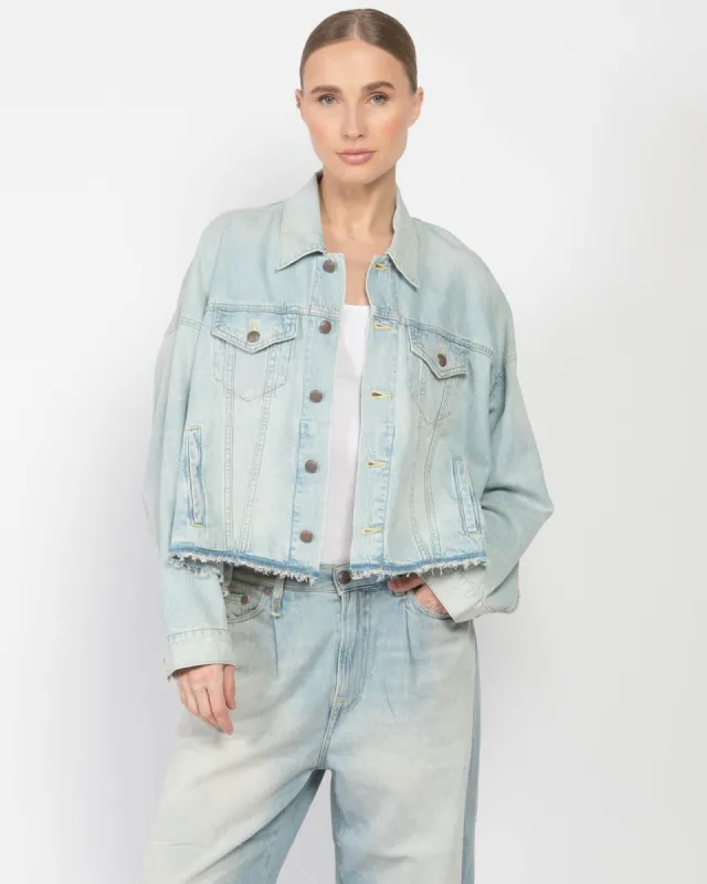 Oversized Trucker Denim Jacket sold by TNT Fashion