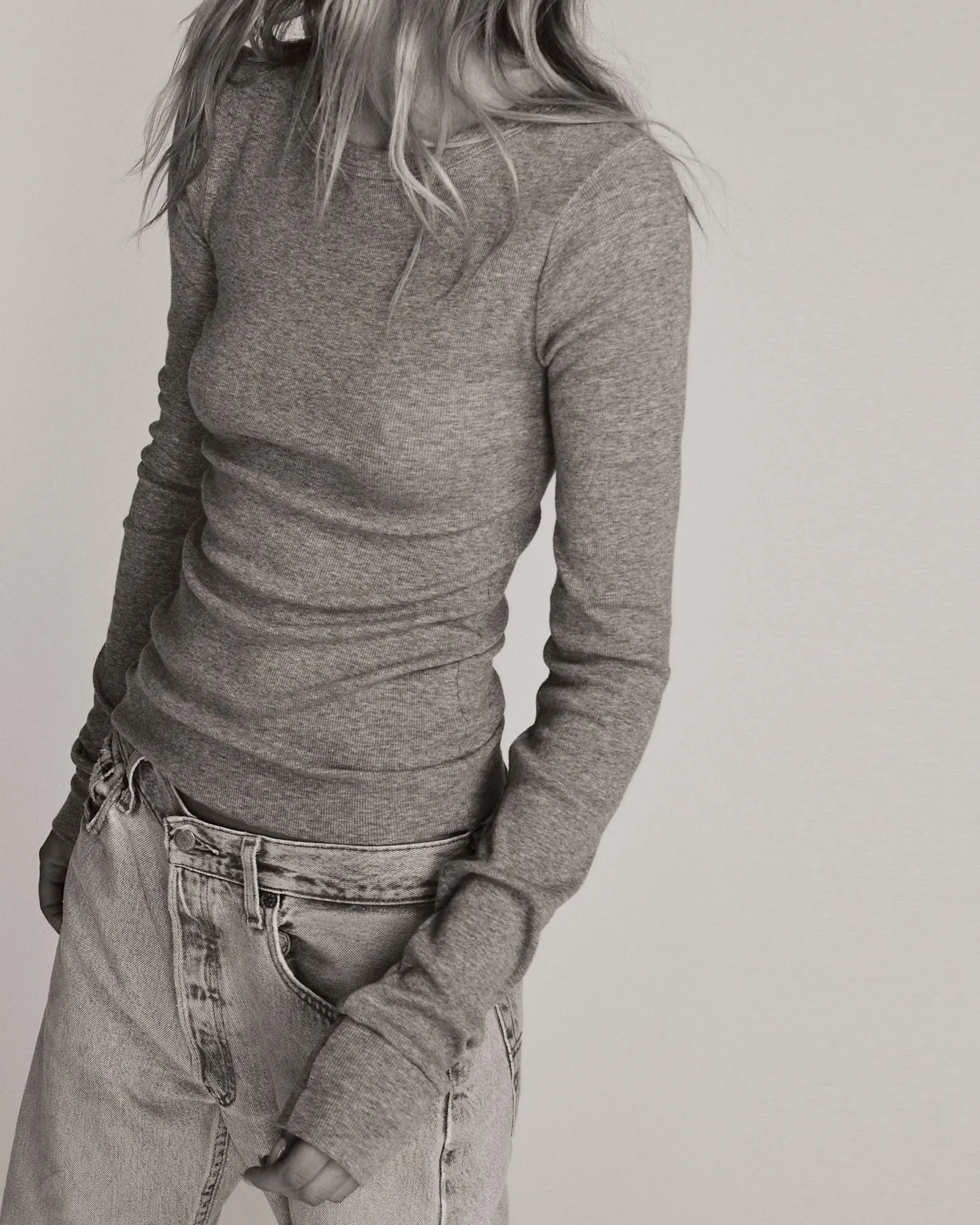 Long Sleeve Fitted Top sold by TNT Fashion product image thumbnail 2