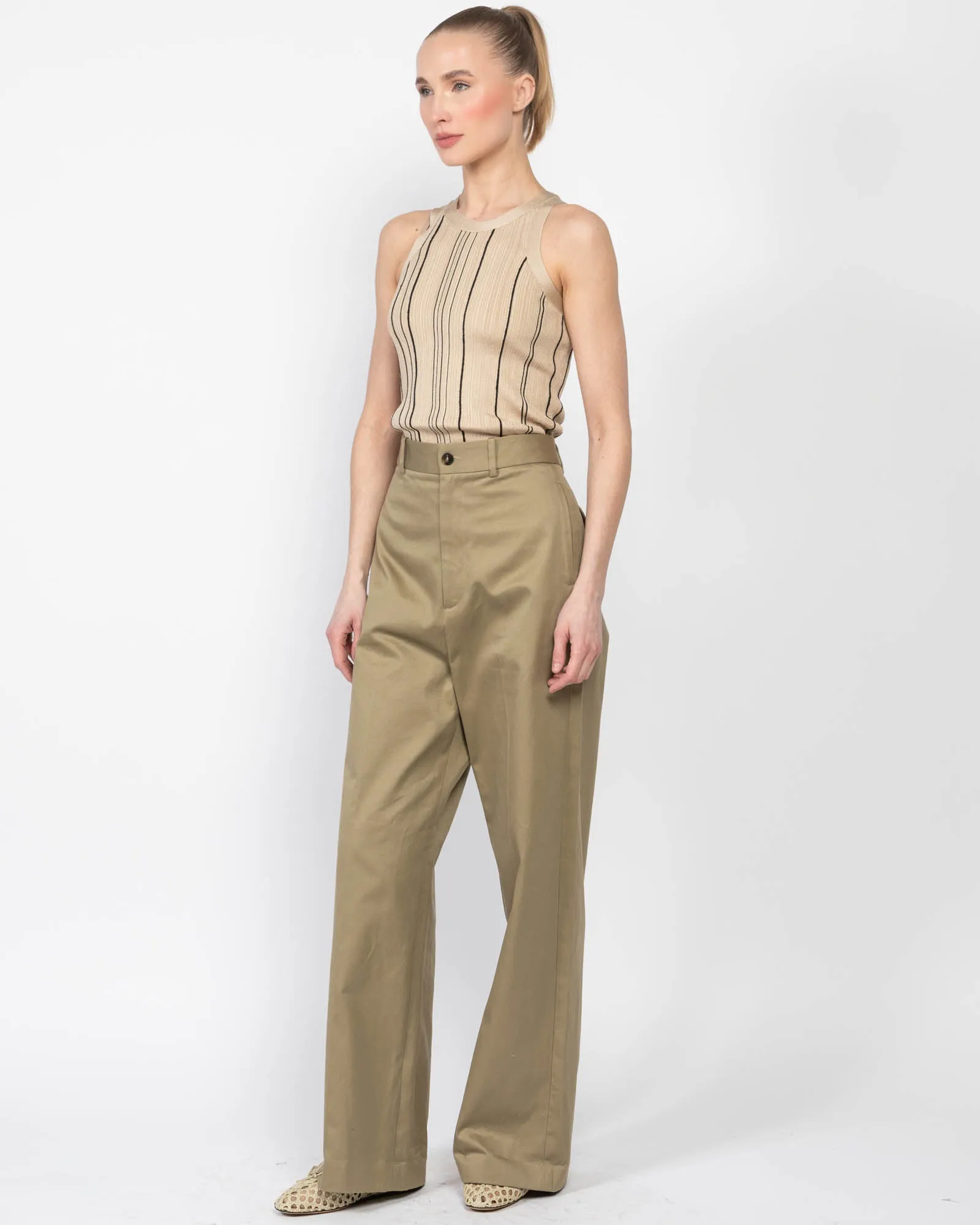 Curved Print Rib Tank sold by TNT Fashion product image thumbnail 4