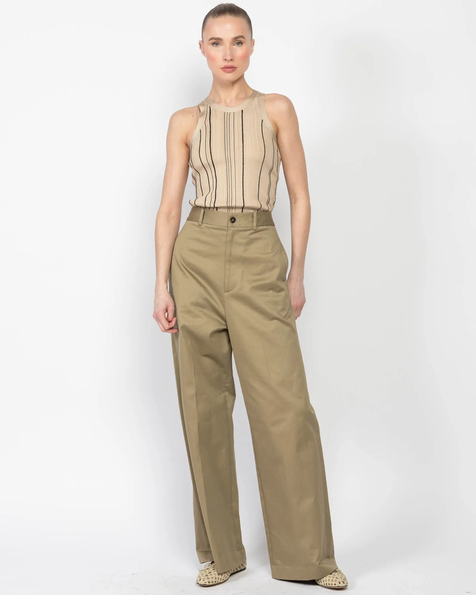 Curved Print Rib Tank sold by TNT Fashion product image thumbnail 2