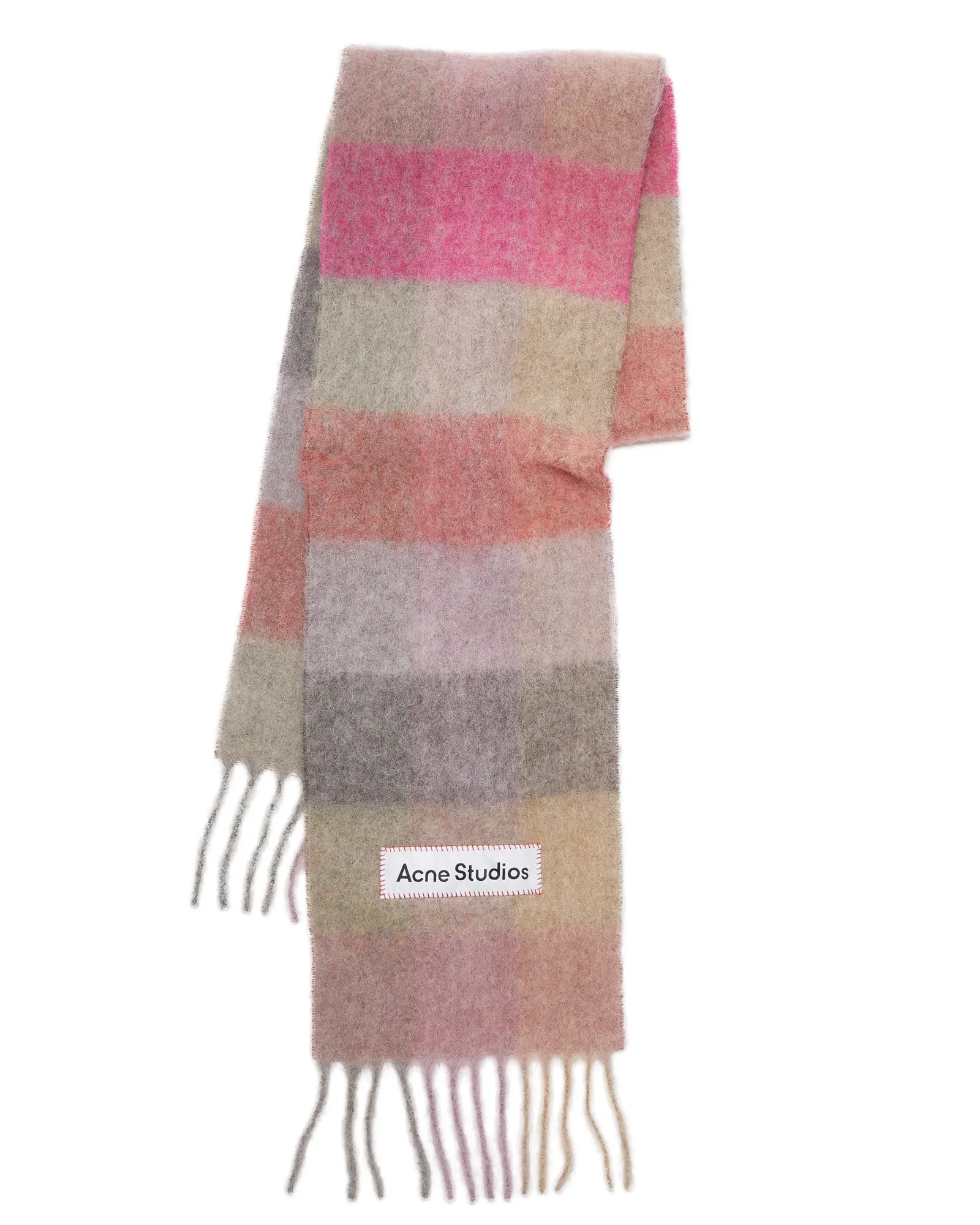 Mohair Checked Scarf sold by TNT Fashion