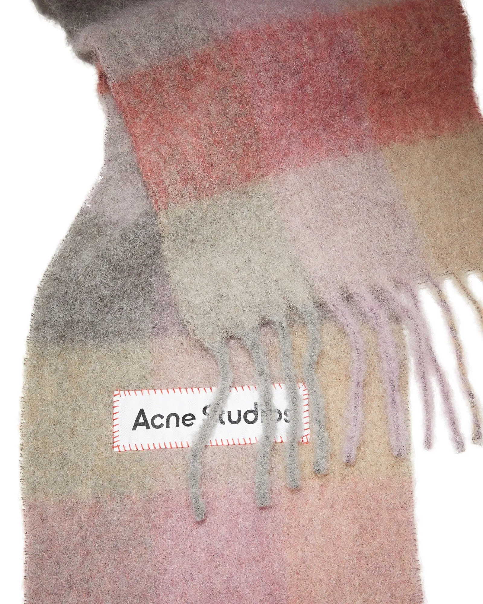 Mohair Checked Scarf sold by TNT Fashion product image thumbnail 2