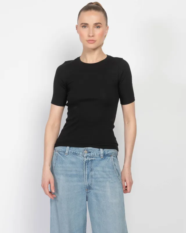 Rib Mock Neck Top sold by TNT Fashion