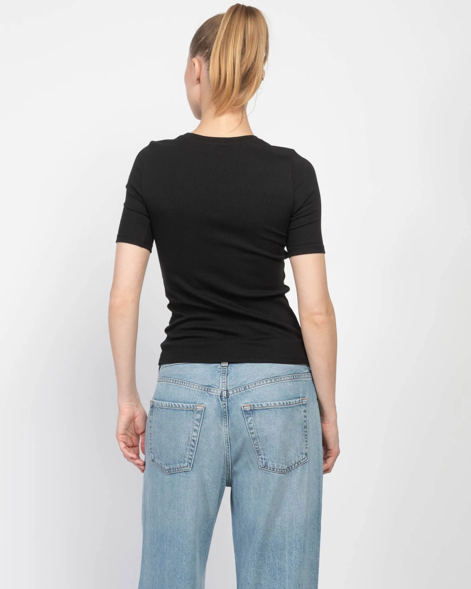 Rib Mock Neck Top sold by TNT Fashion product image thumbnail 3