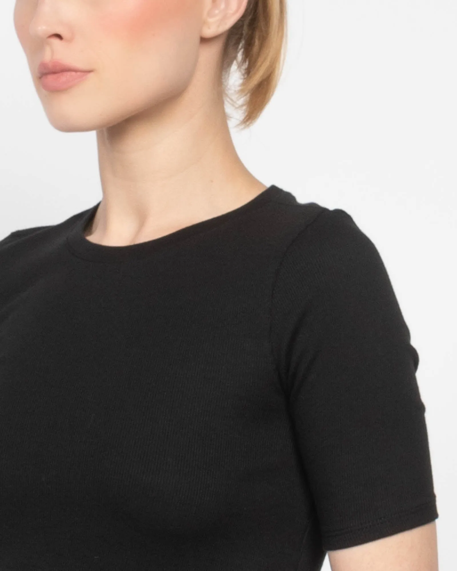 Rib Mock Neck Top sold by TNT Fashion product image thumbnail 5