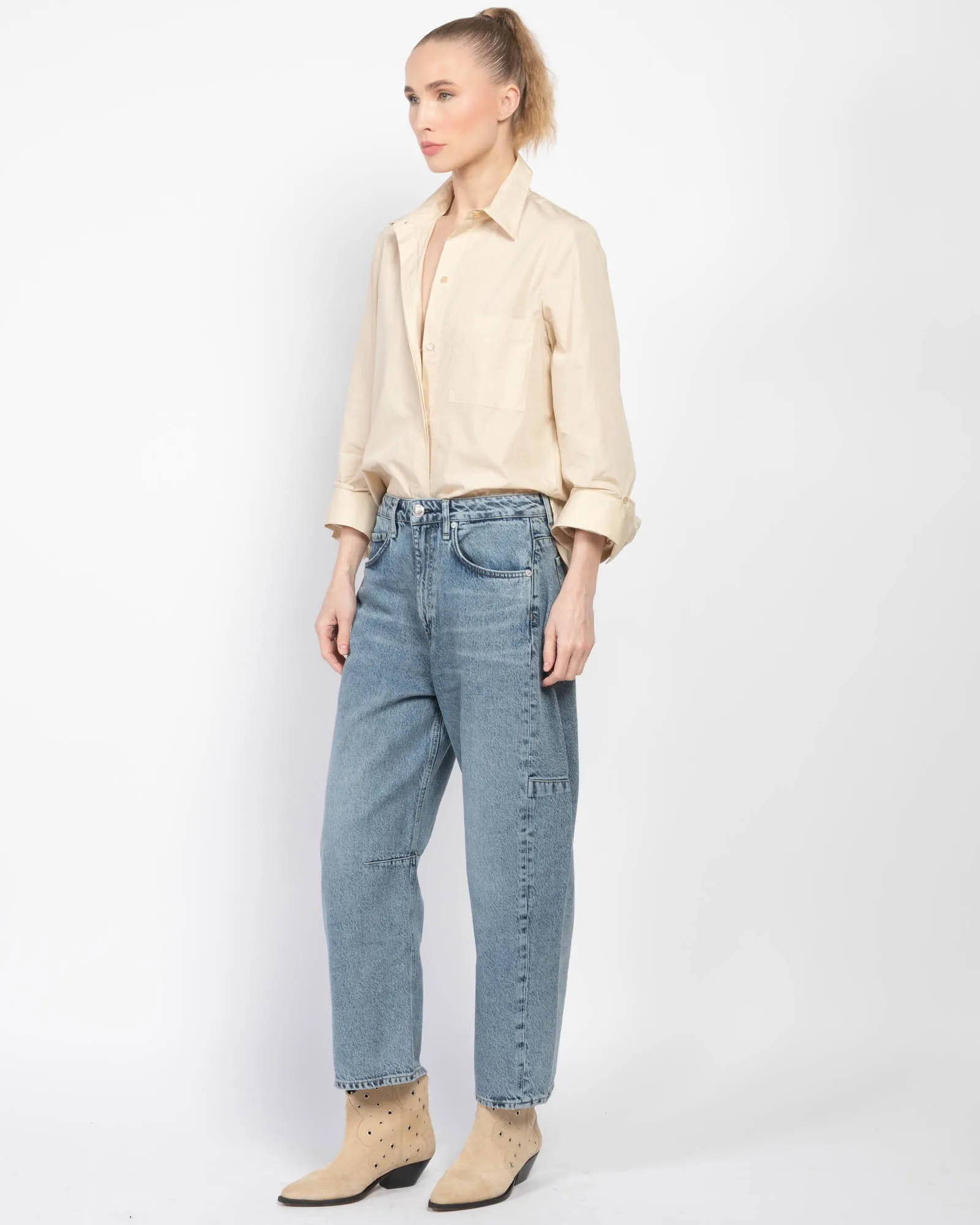 Charlie Barrel Jeans sold by TNT Fashion product image thumbnail 4