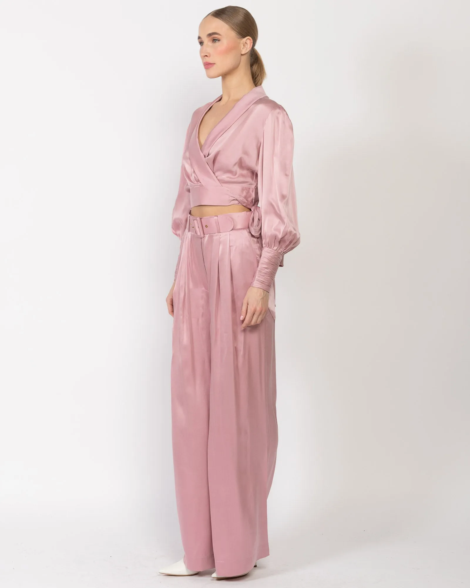 Silk Tuck Pants sold by TNT Fashion product image thumbnail 4