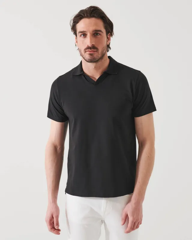 Iconic Short Sleeve Open Polo sold by TNT Fashion