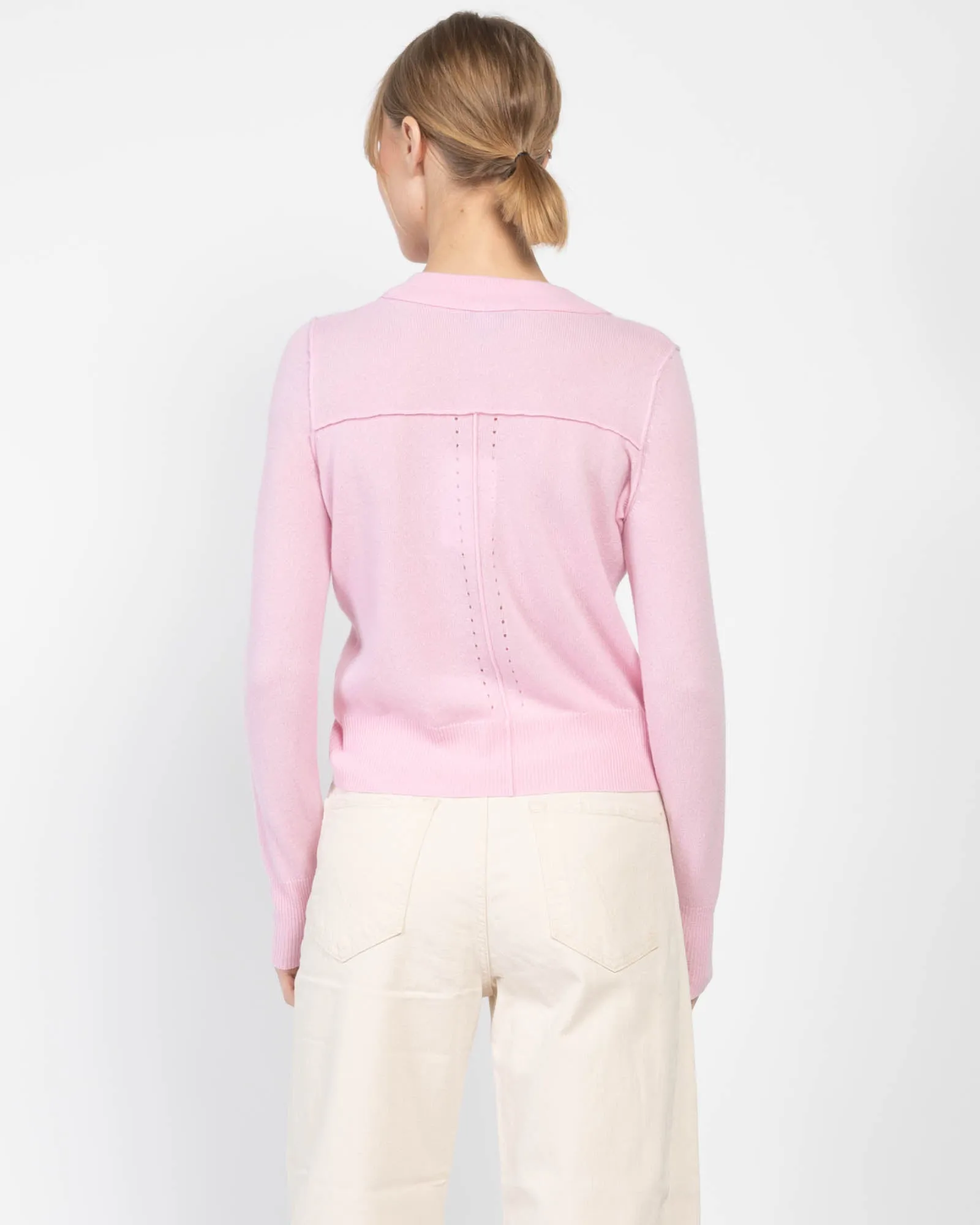 Crop Reverse Seam Sweater sold by TNT Fashion product image thumbnail 3
