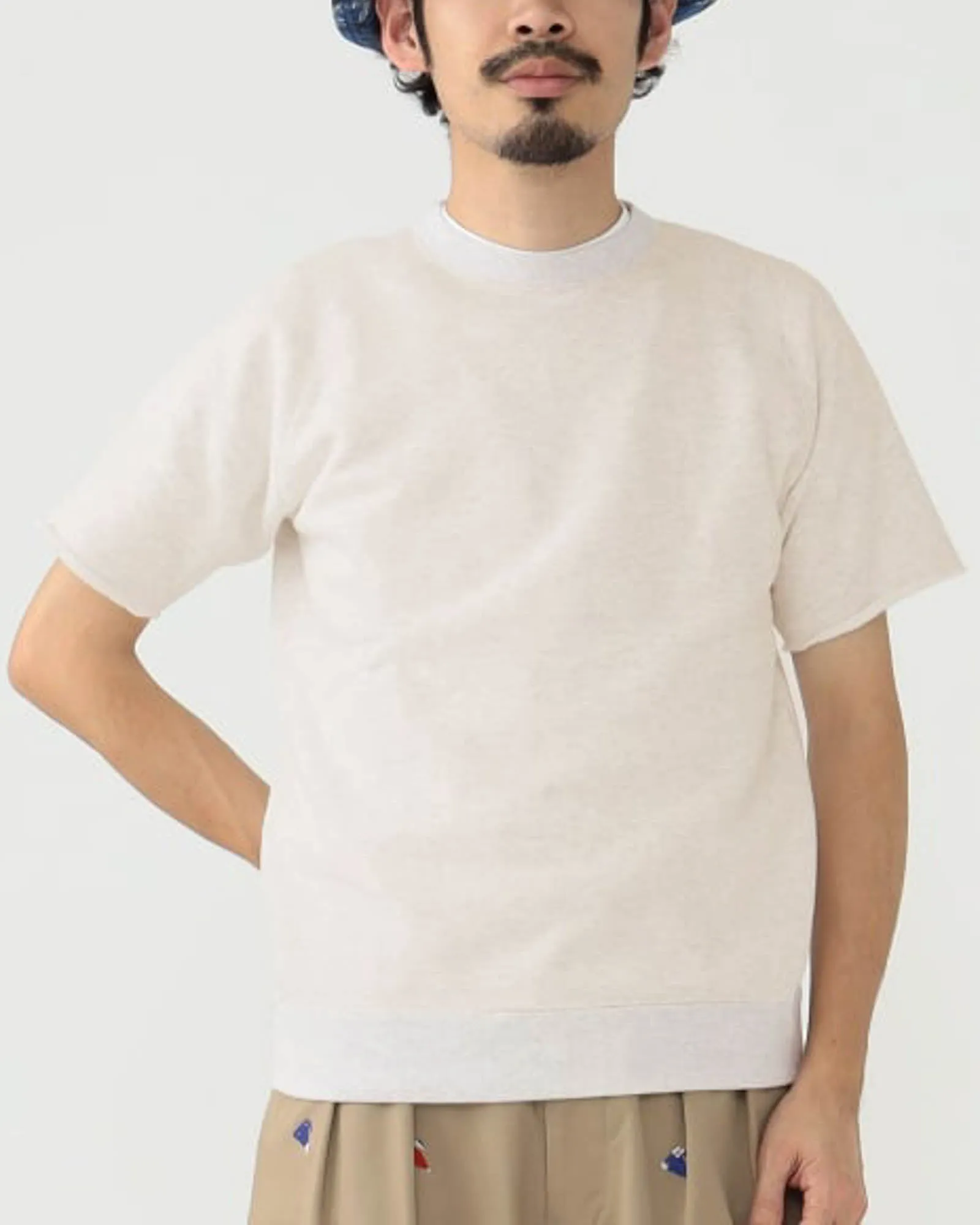Cut-Off Short Sleeves Sweatshirt sold by TNT Fashion