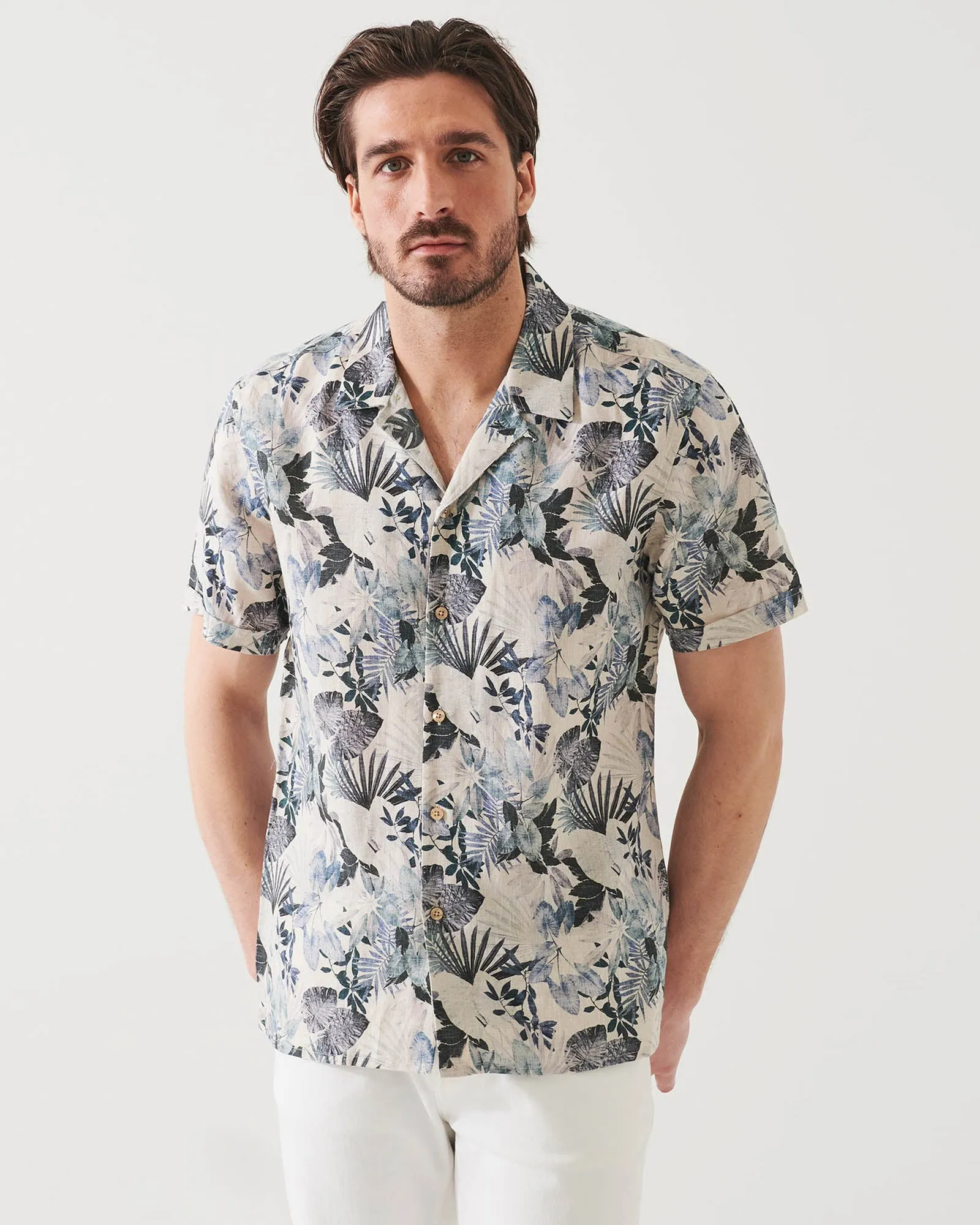 Tropical Print Camp Shirt sold by TNT Fashion