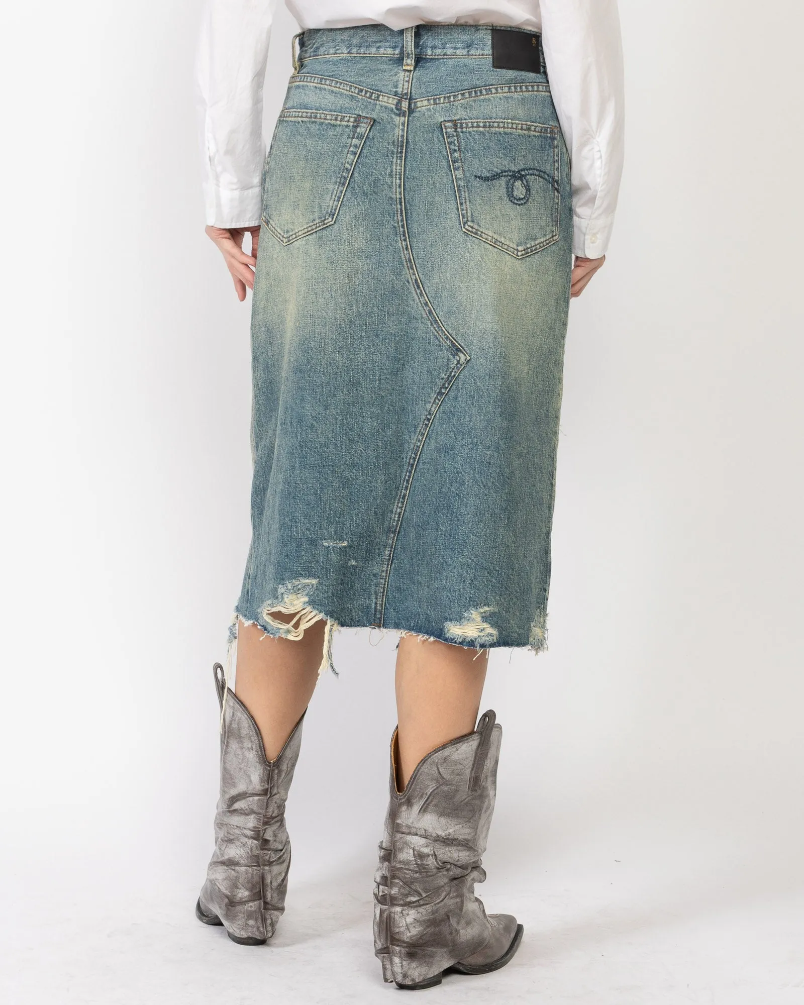 Jesse Denim Skirt sold by TNT Fashion product image thumbnail 3