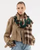 Checked Logo Scarf sold by TNT Fashion