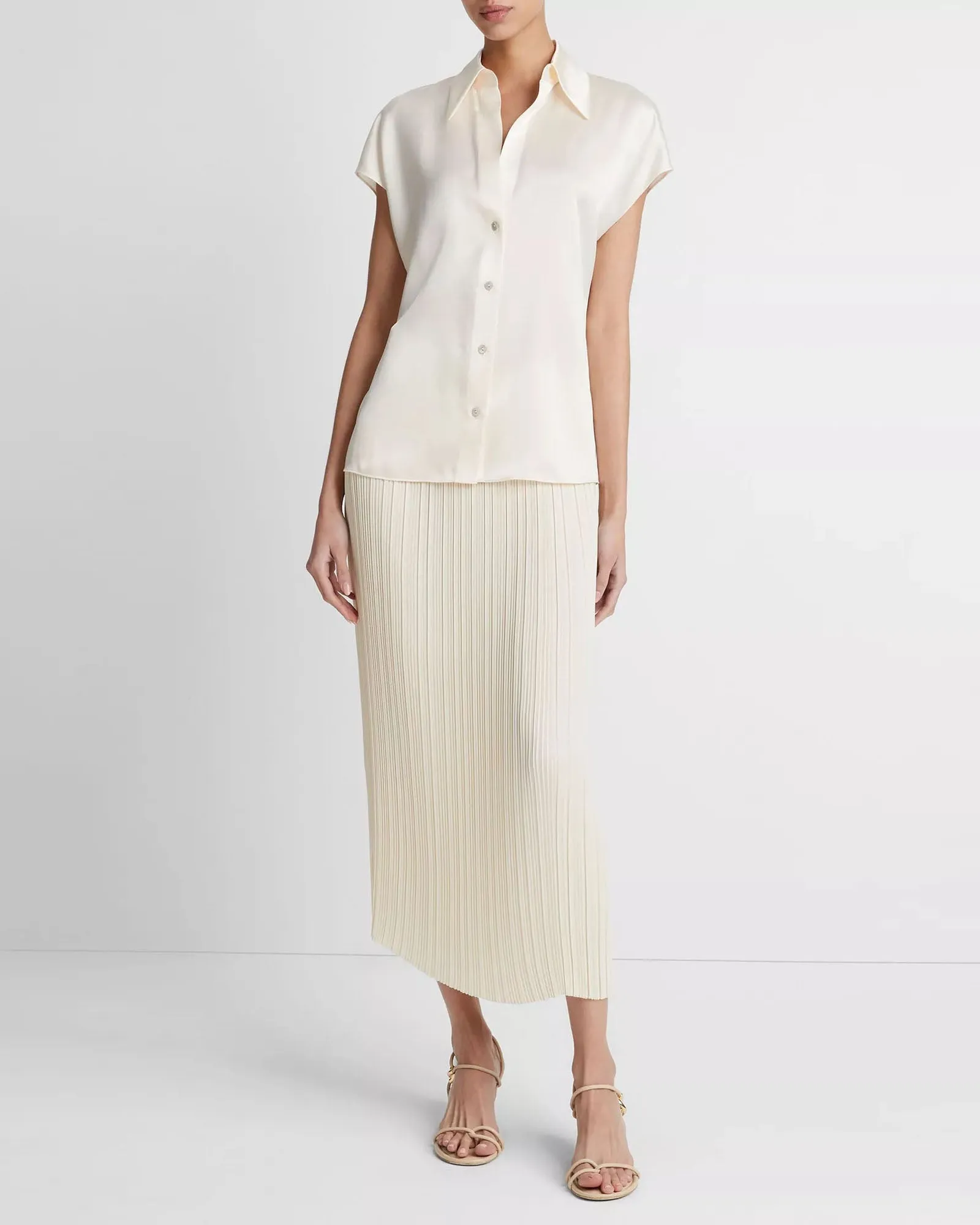 Cap Sleeve Ruched Blouse sold by TNT Fashion product image thumbnail 2