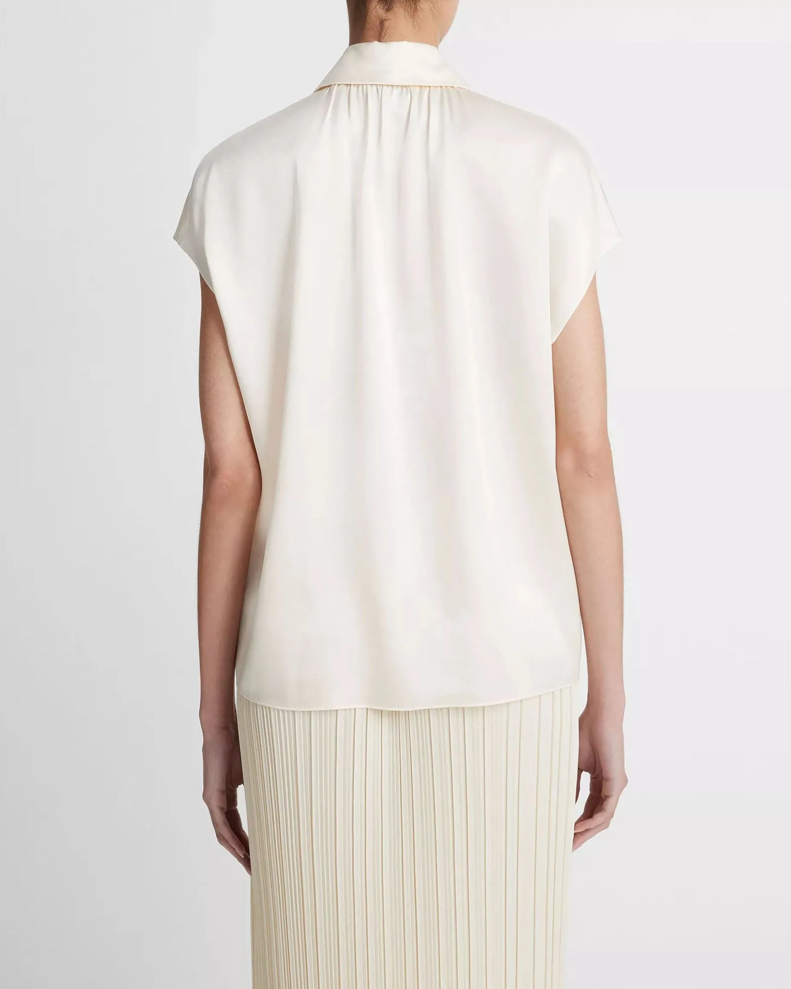 Cap Sleeve Ruched Blouse sold by TNT Fashion product image thumbnail 3