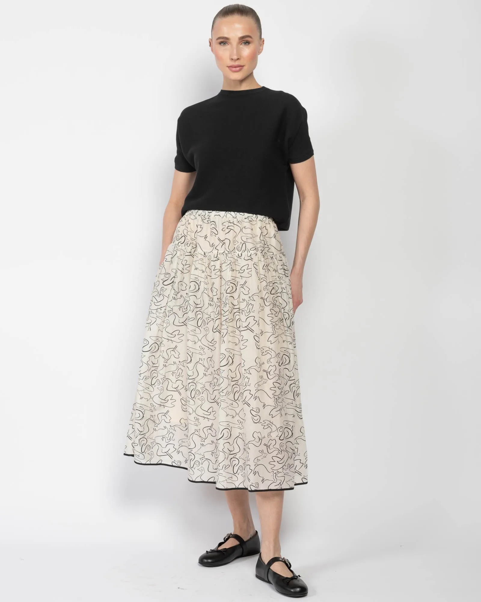 Gathered Skirt sold by TNT Fashion product image thumbnail 2