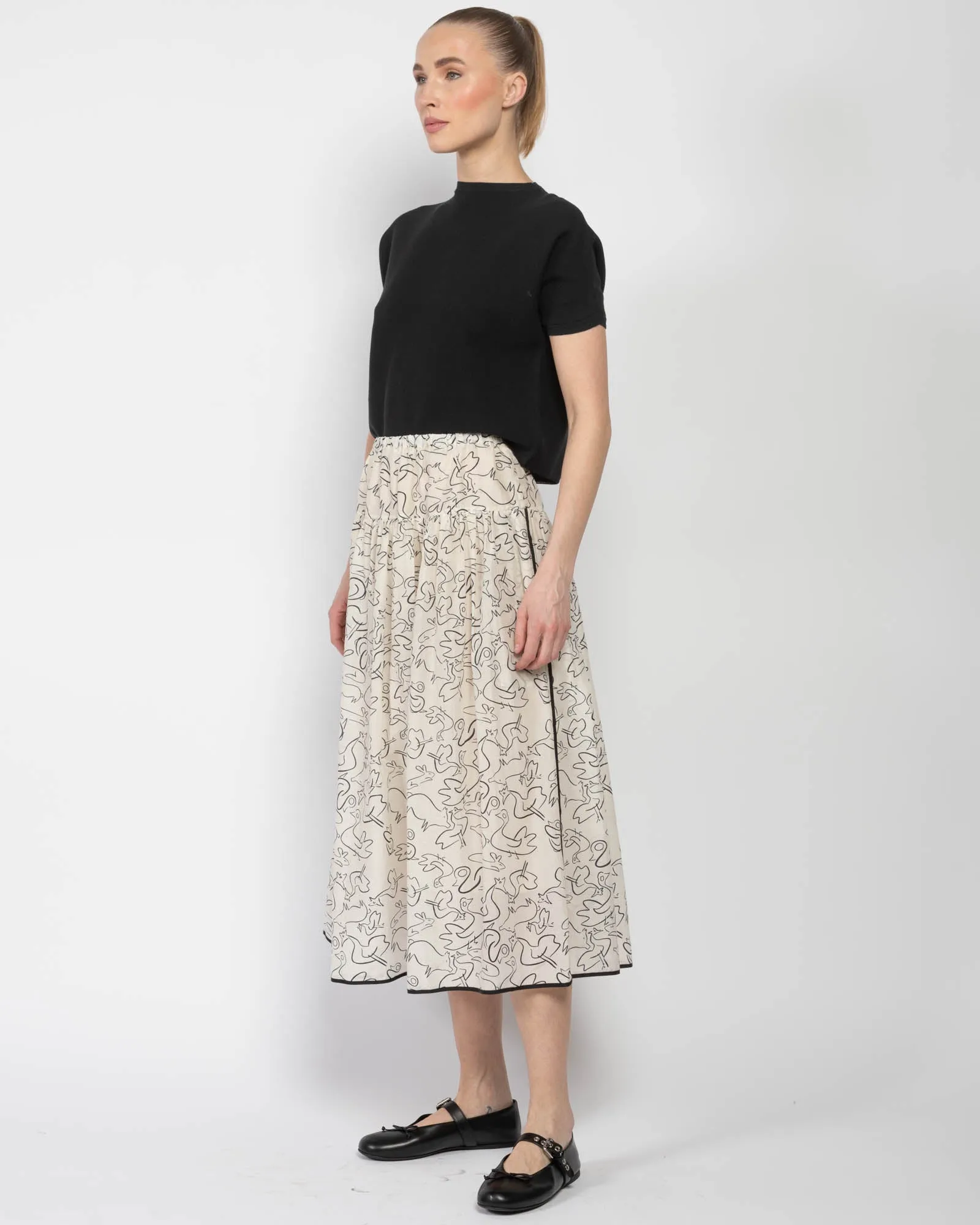 Gathered Skirt sold by TNT Fashion product image thumbnail 4