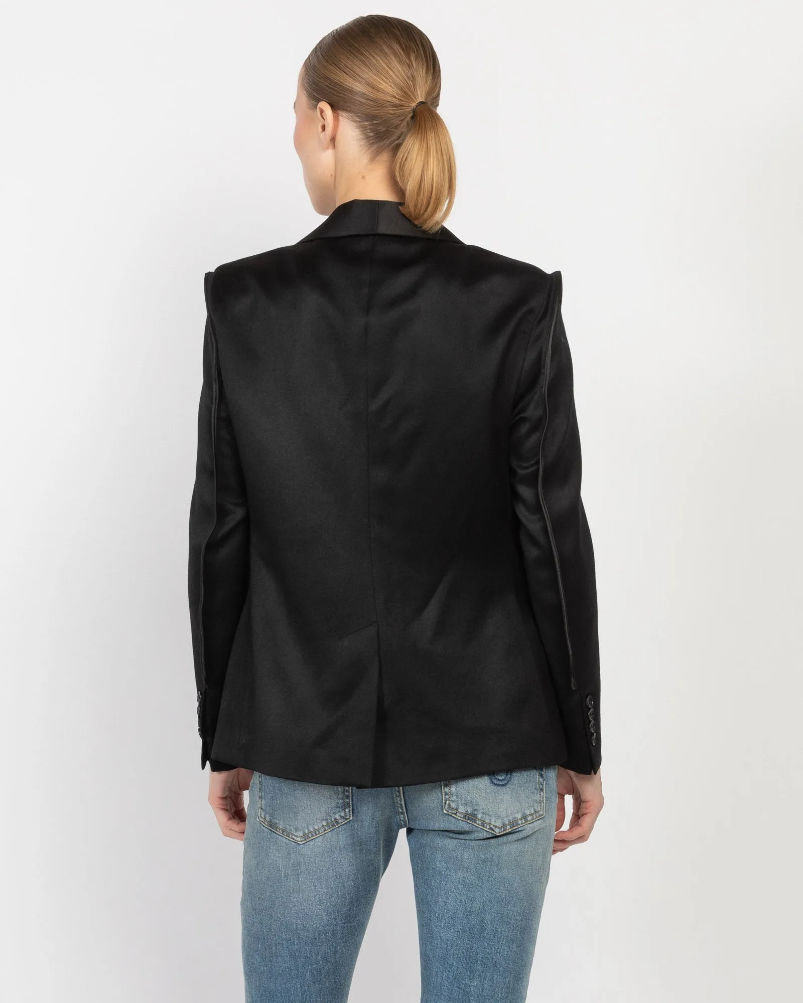 Flat Sleeve Tuxedo Blazer sold by TNT Fashion product image thumbnail 5