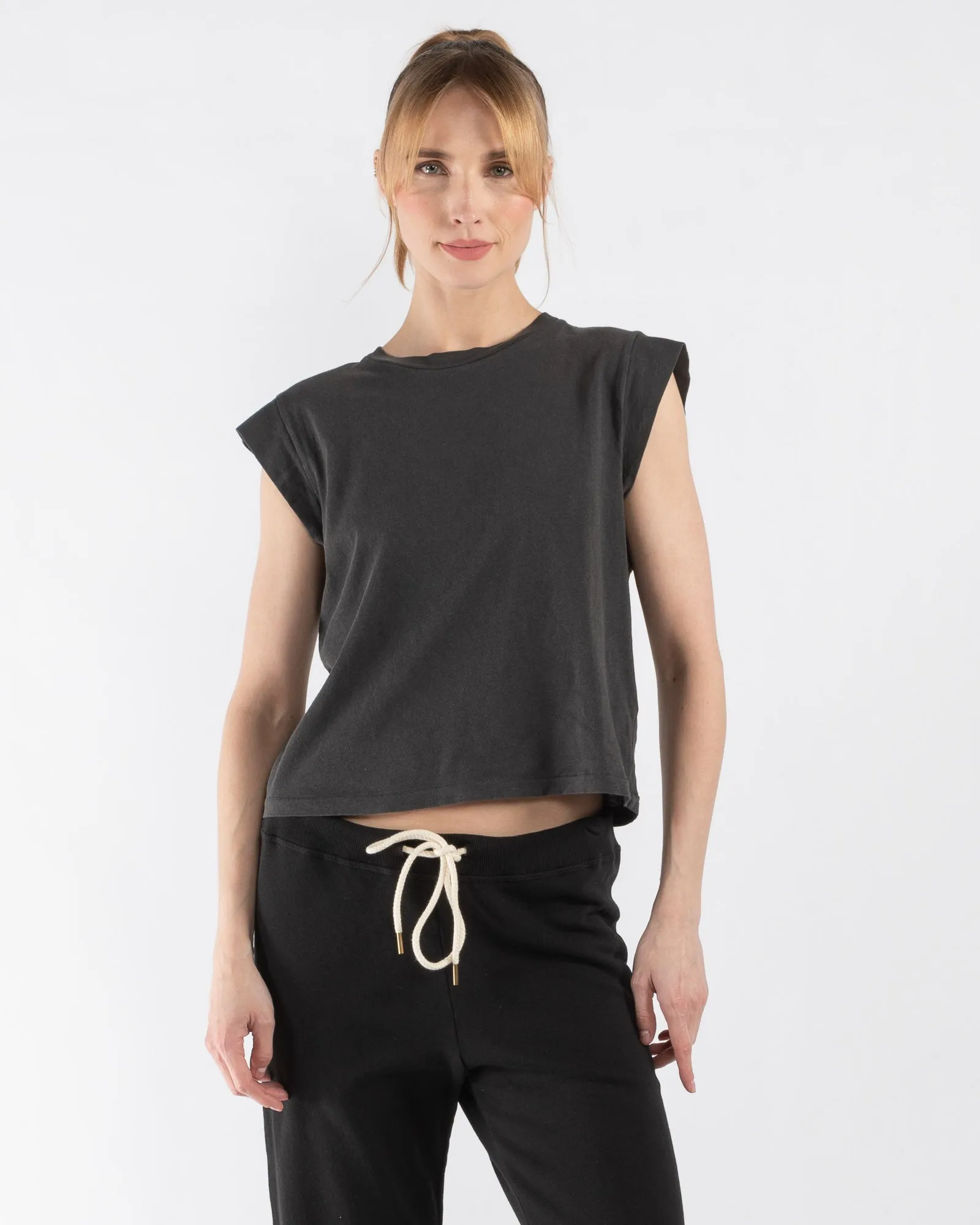 Peak Shoulder T-Shirt sold by TNT Fashion