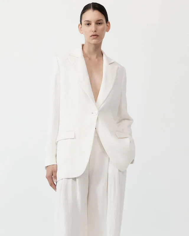 Tailored Linen Blazer sold by TNT Fashion
