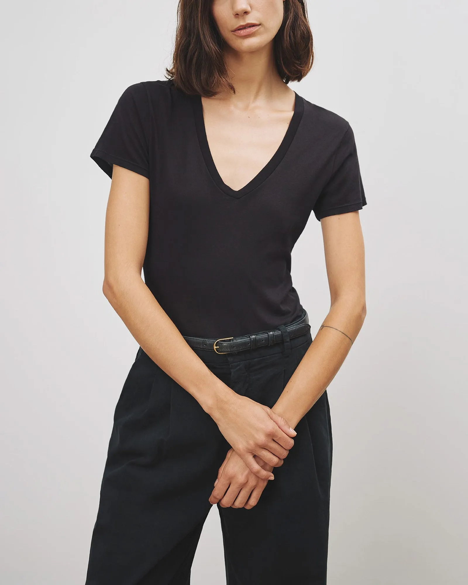 Carol V-Neck Tee sold by TNT Fashion