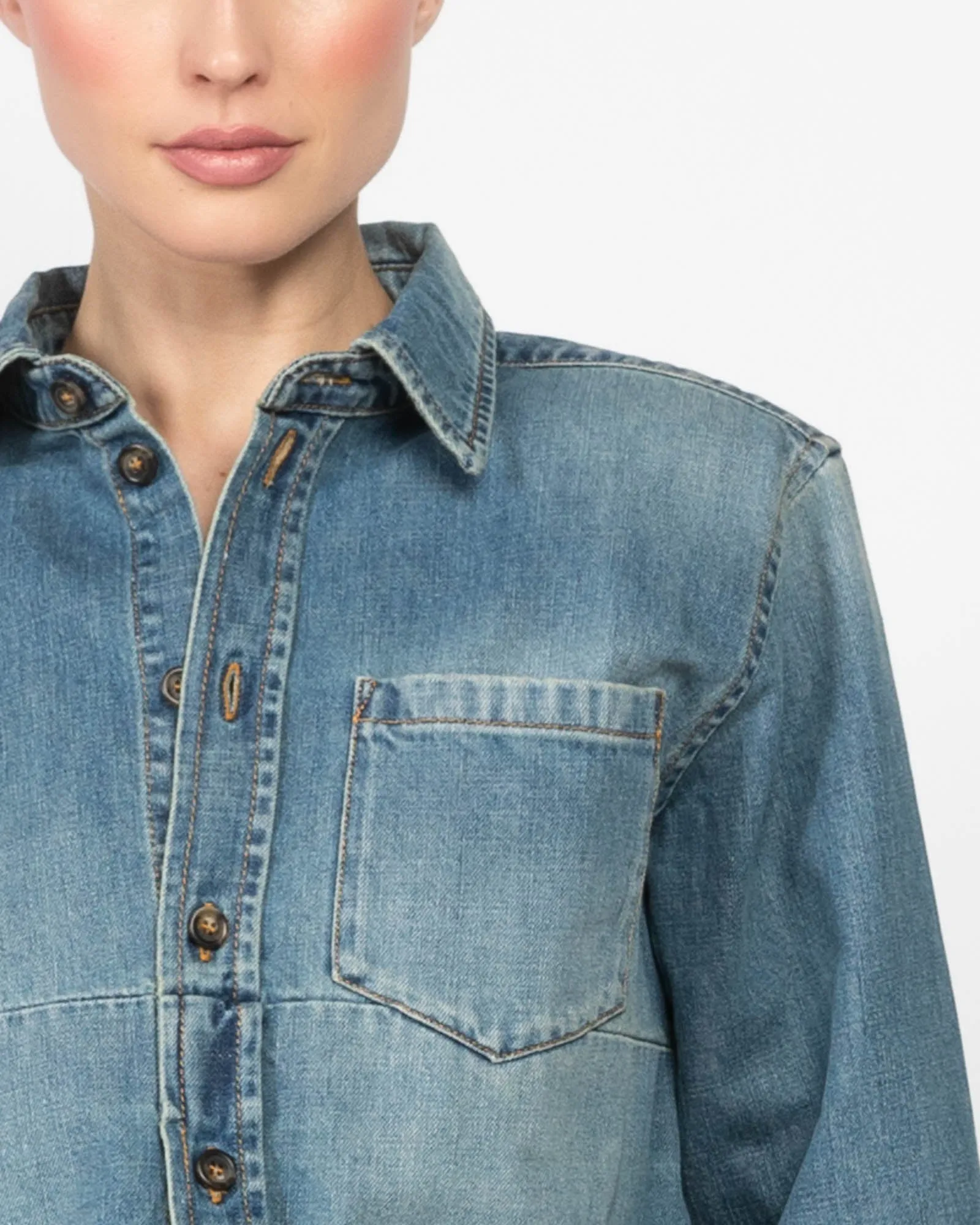Denim Shirt sold by TNT Fashion product image thumbnail 5