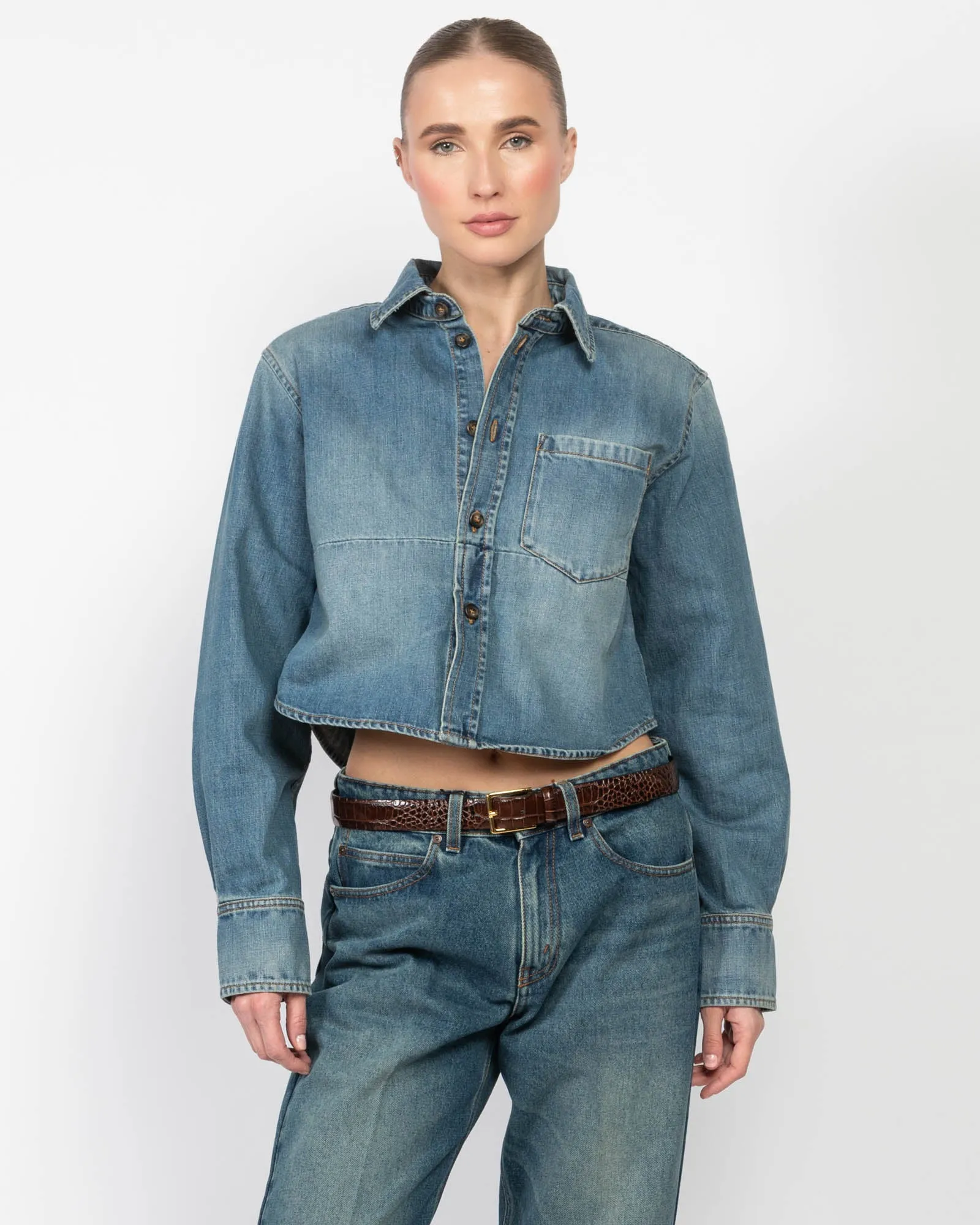 Denim Shirt sold by TNT Fashion