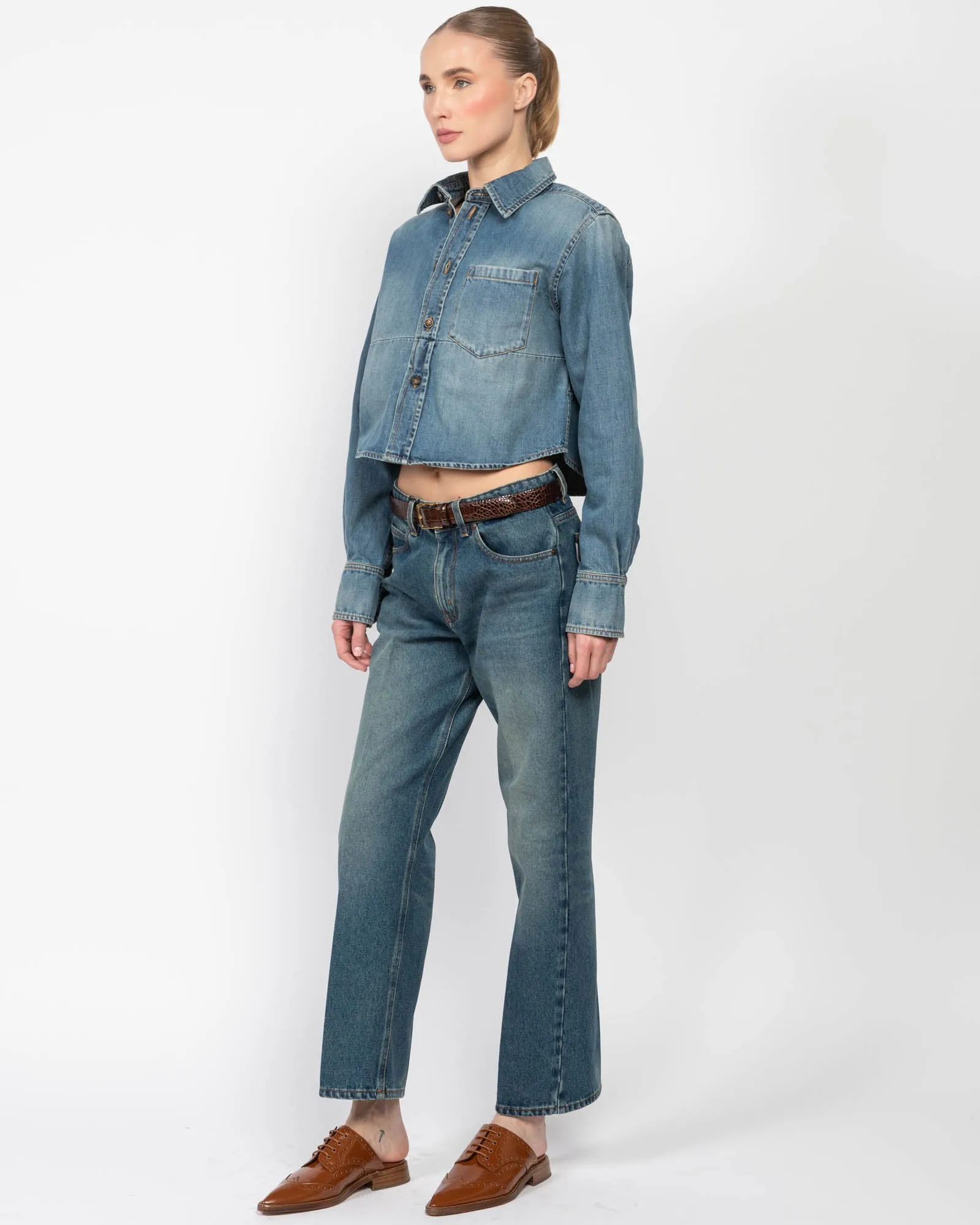 Denim Shirt sold by TNT Fashion product image thumbnail 4