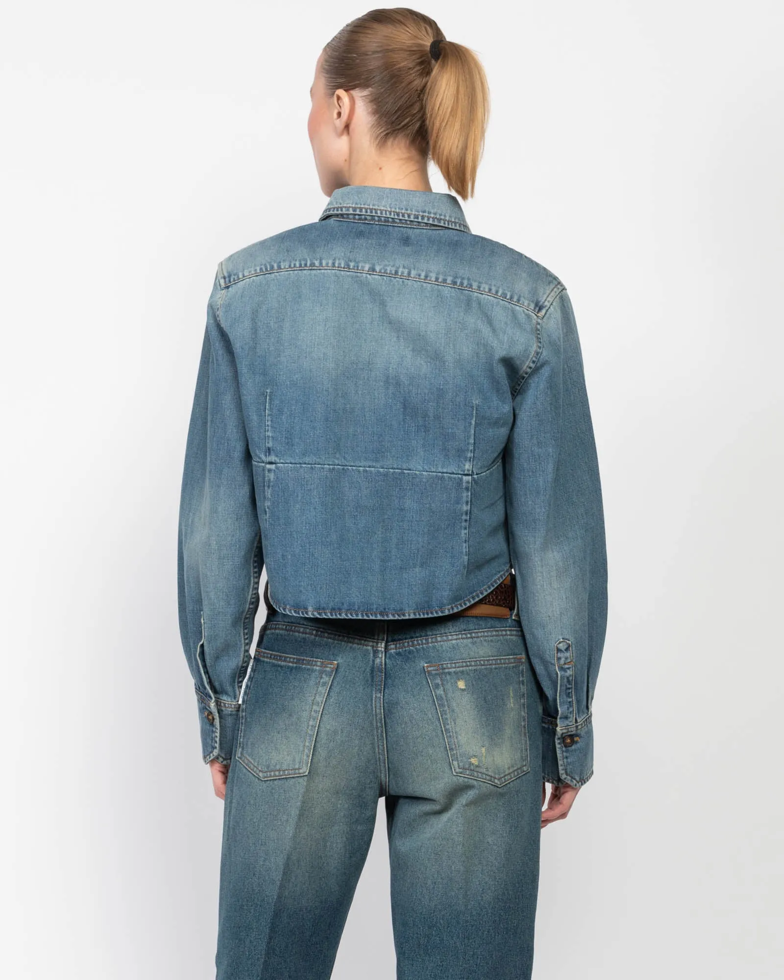 Denim Shirt sold by TNT Fashion product image thumbnail 3