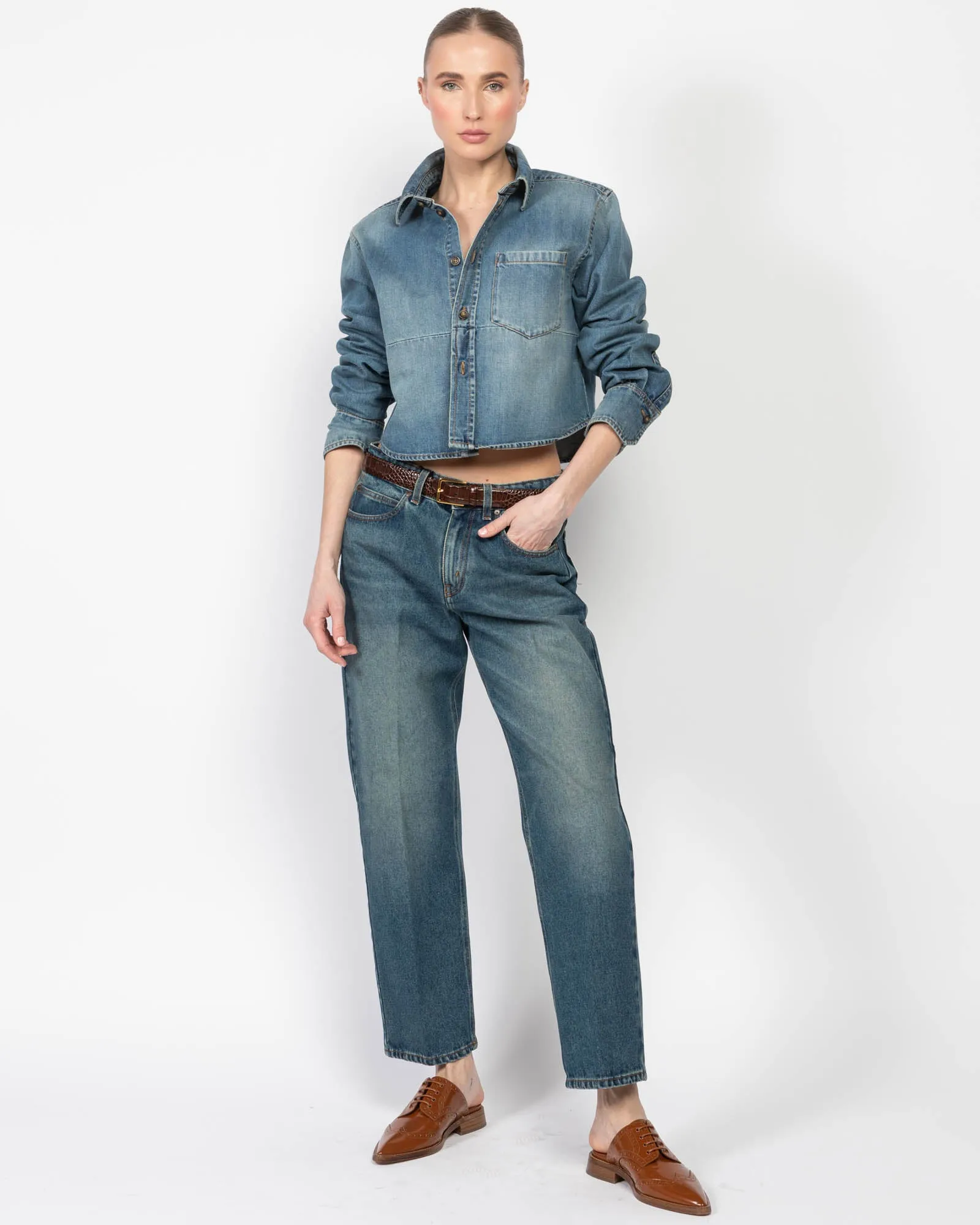 Denim Shirt sold by TNT Fashion product image thumbnail 2