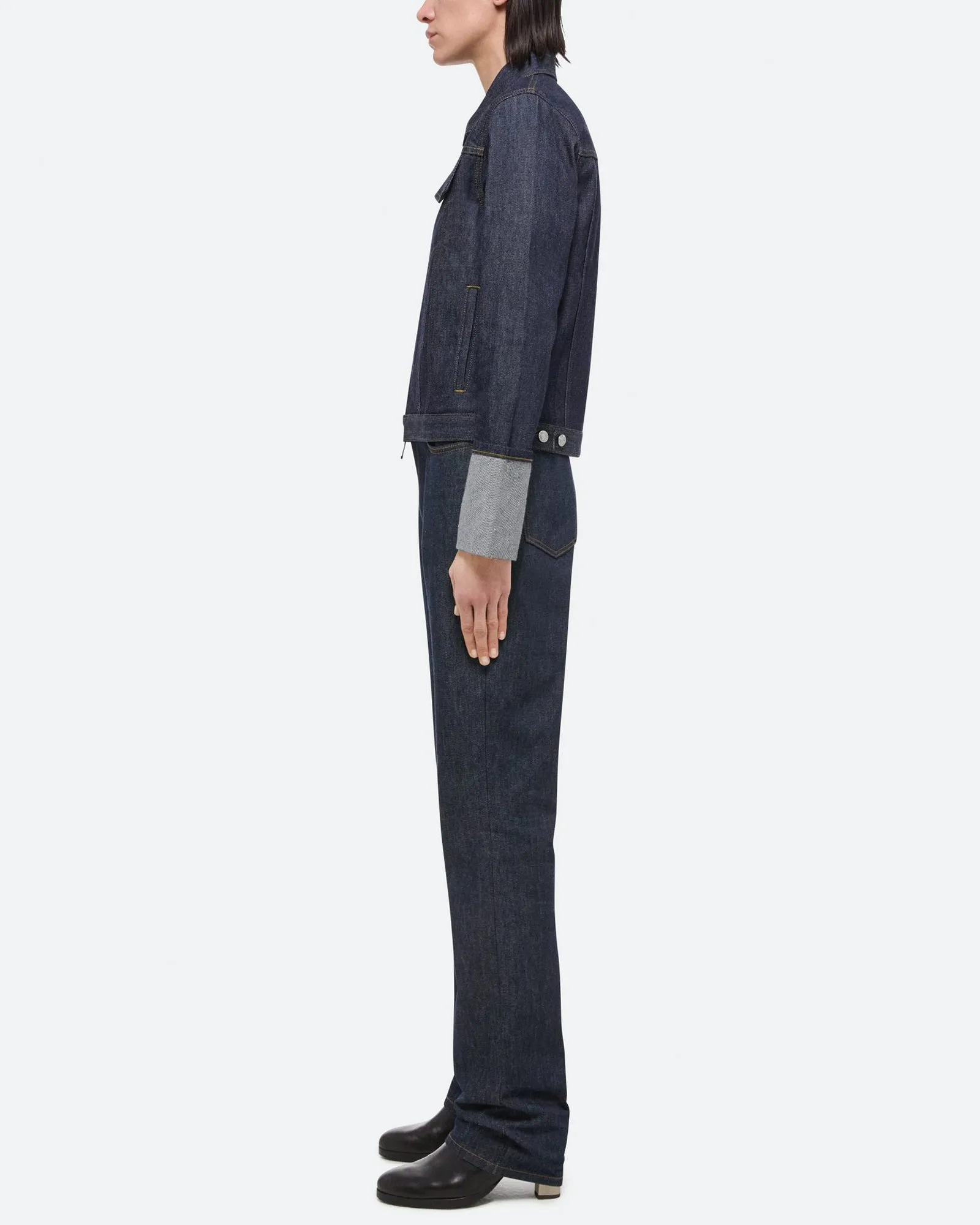 Zip Trucker Jacket sold by TNT Fashion product image thumbnail 3