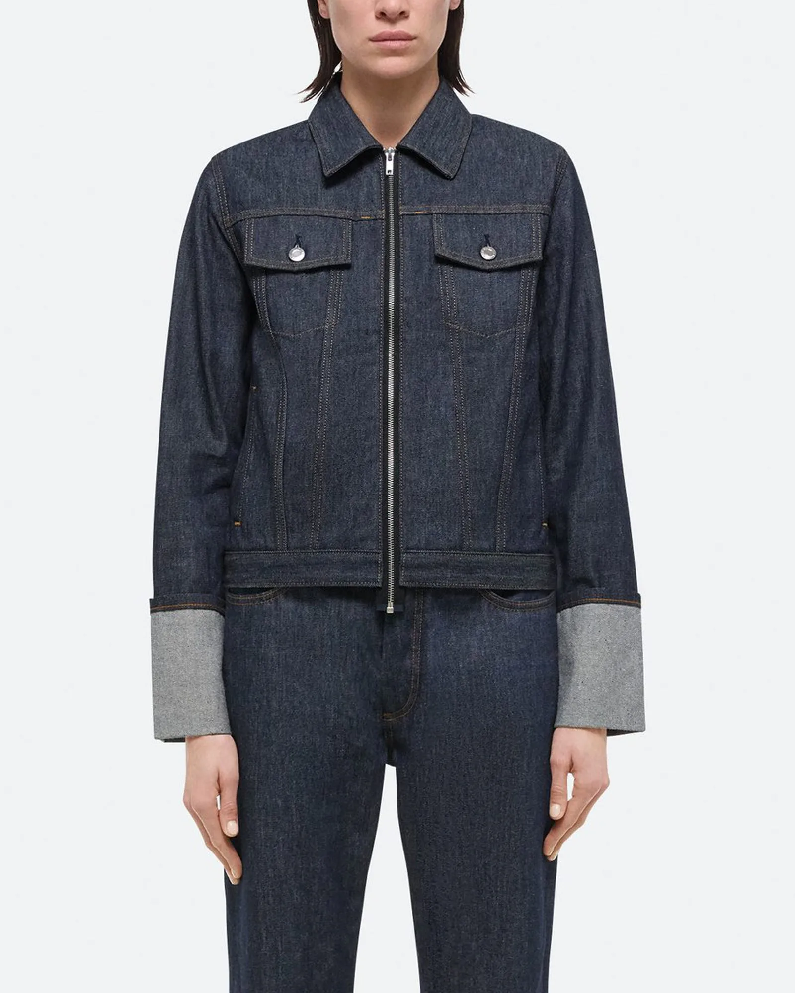 Zip Trucker Jacket sold by TNT Fashion