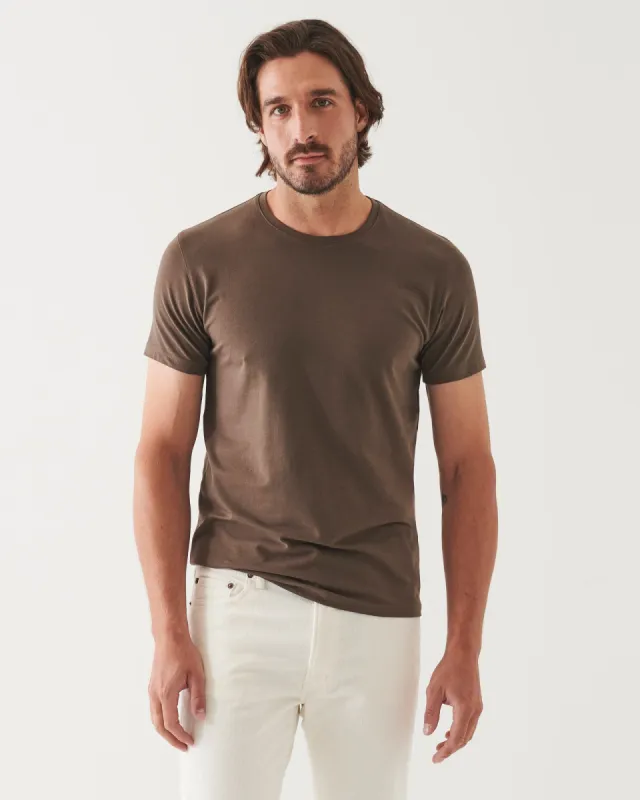 Short Sleeve Stretch Crew Tee sold by TNT Fashion