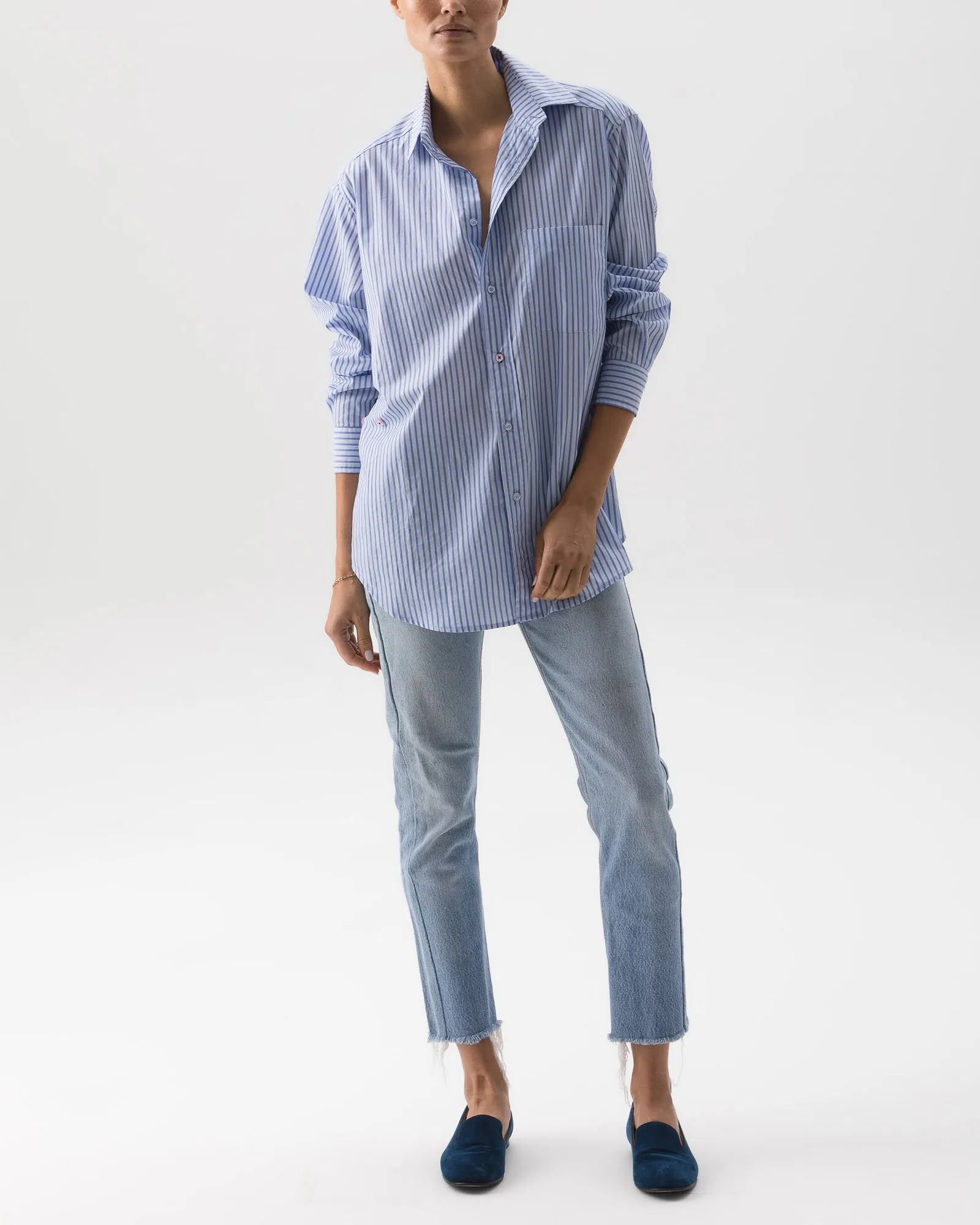 Mens Stripe Shirt sold by TNT Fashion product image thumbnail 2