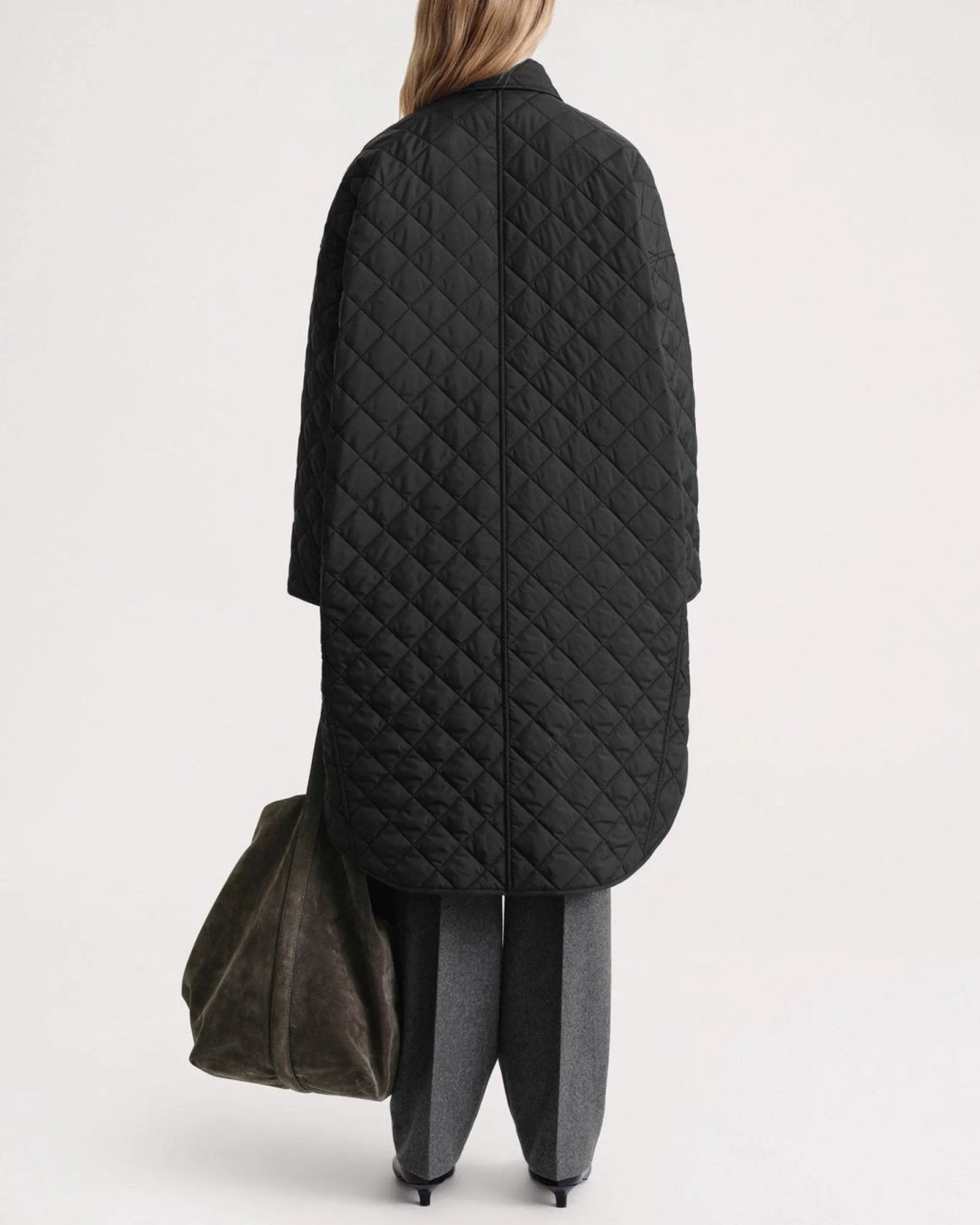 Quilted Cocoon Coat sold by TNT Fashion product image thumbnail 2