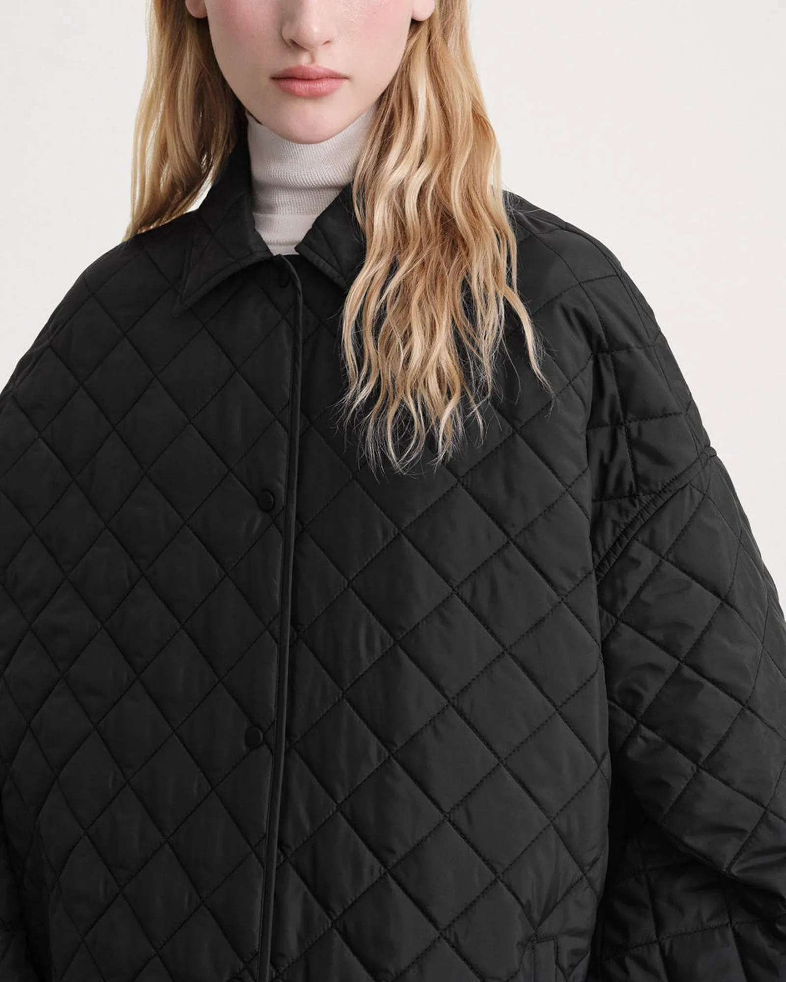 Quilted Cocoon Coat sold by TNT Fashion product image thumbnail 4