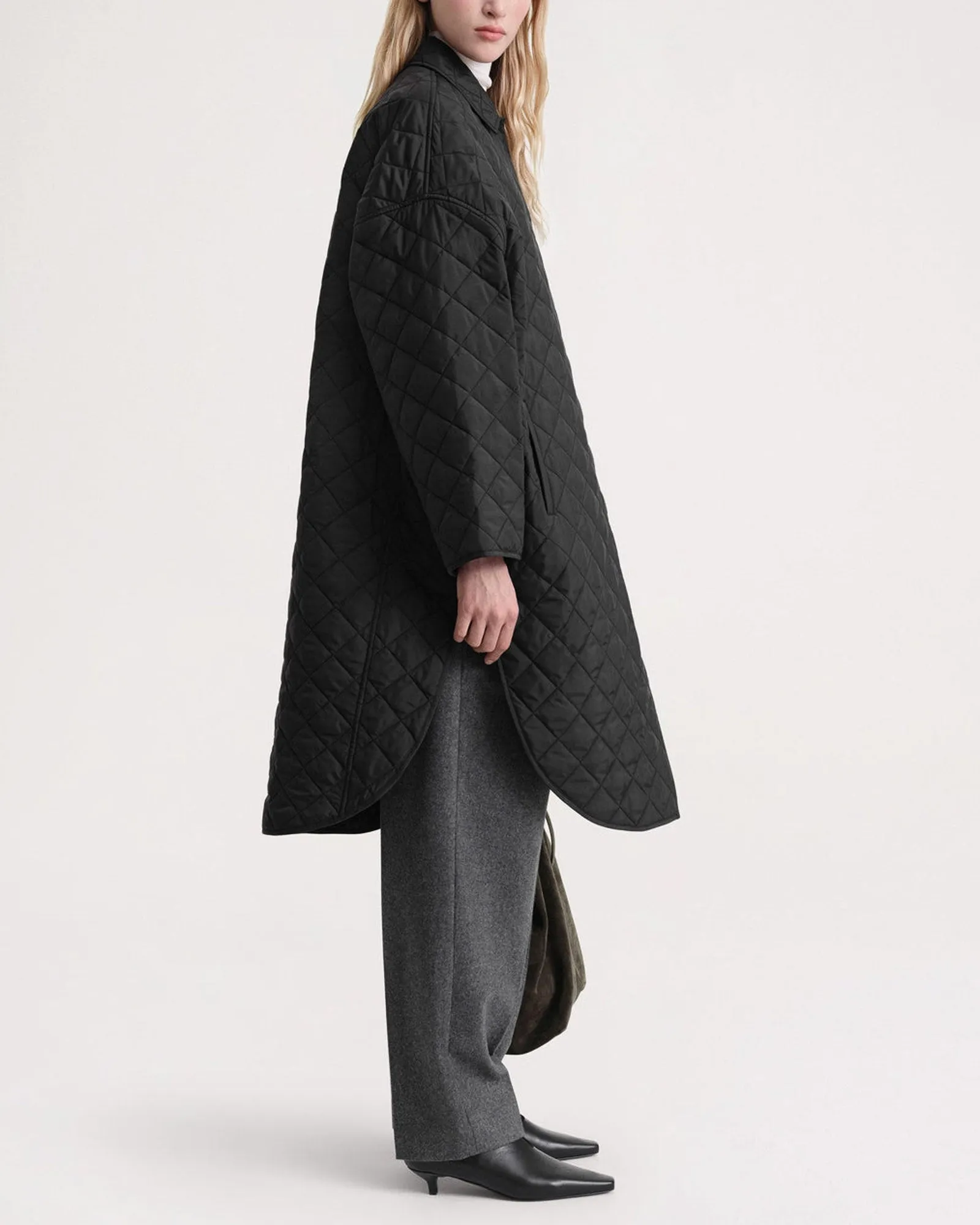 Quilted Cocoon Coat sold by TNT Fashion product image thumbnail 3