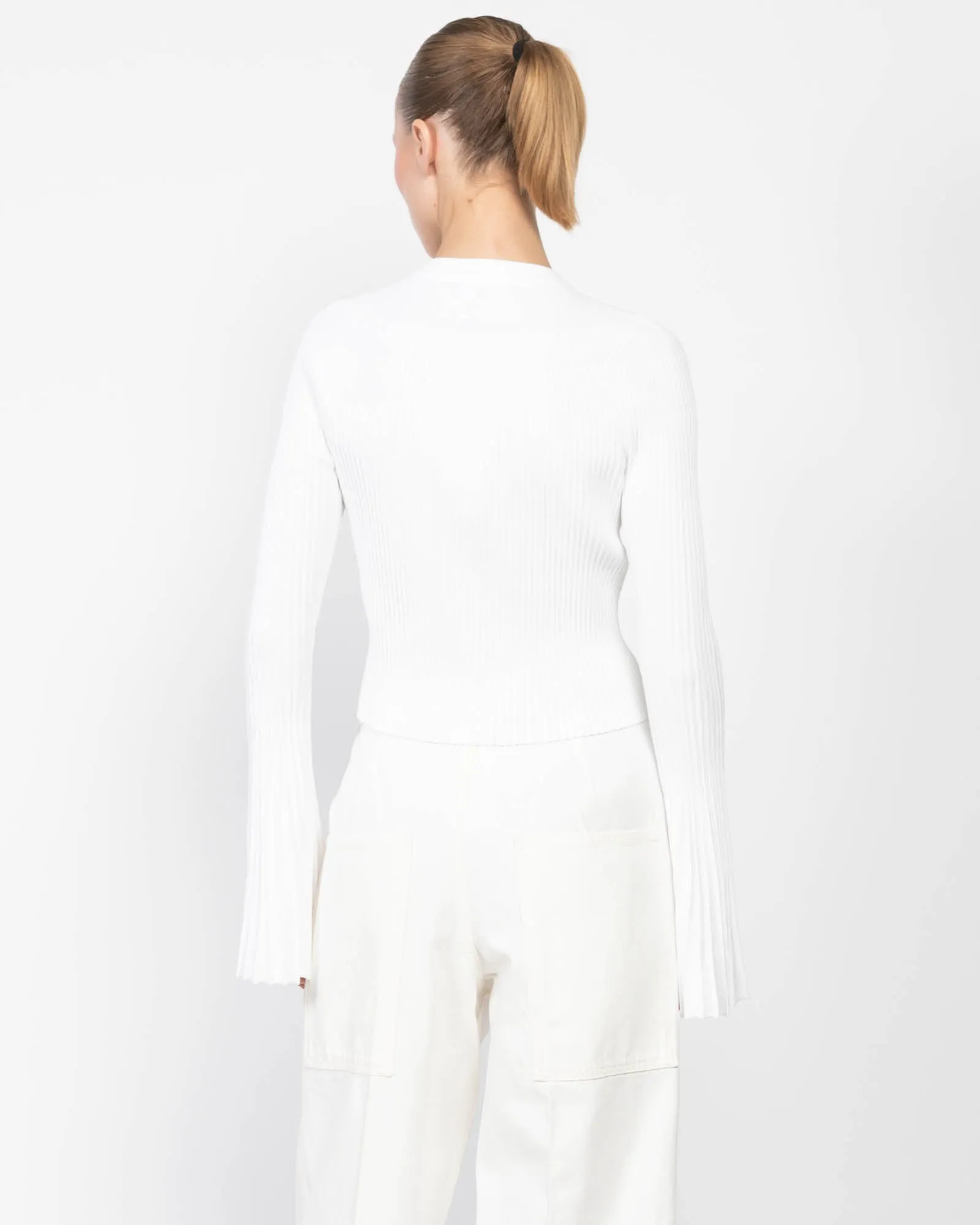 6 Button Flare Knit Cardigan sold by TNT Fashion product image thumbnail 3