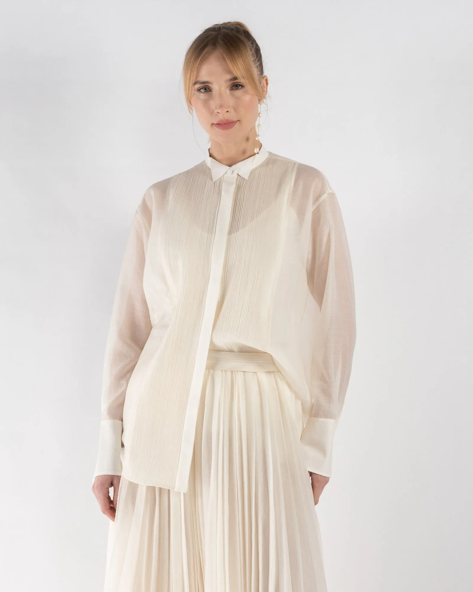 Pleated Shirt sold by TNT Fashion